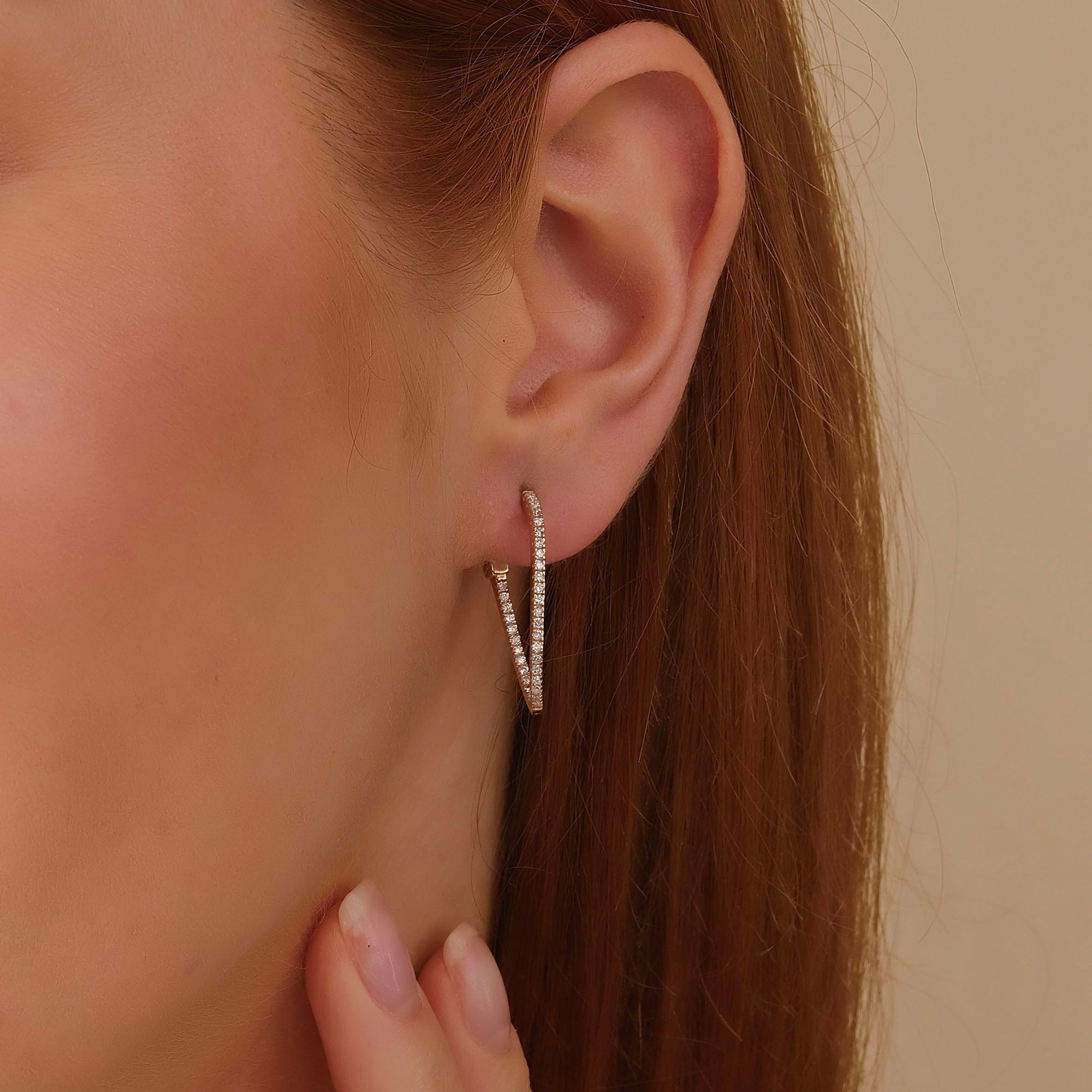 Fluid Hoop Earrings