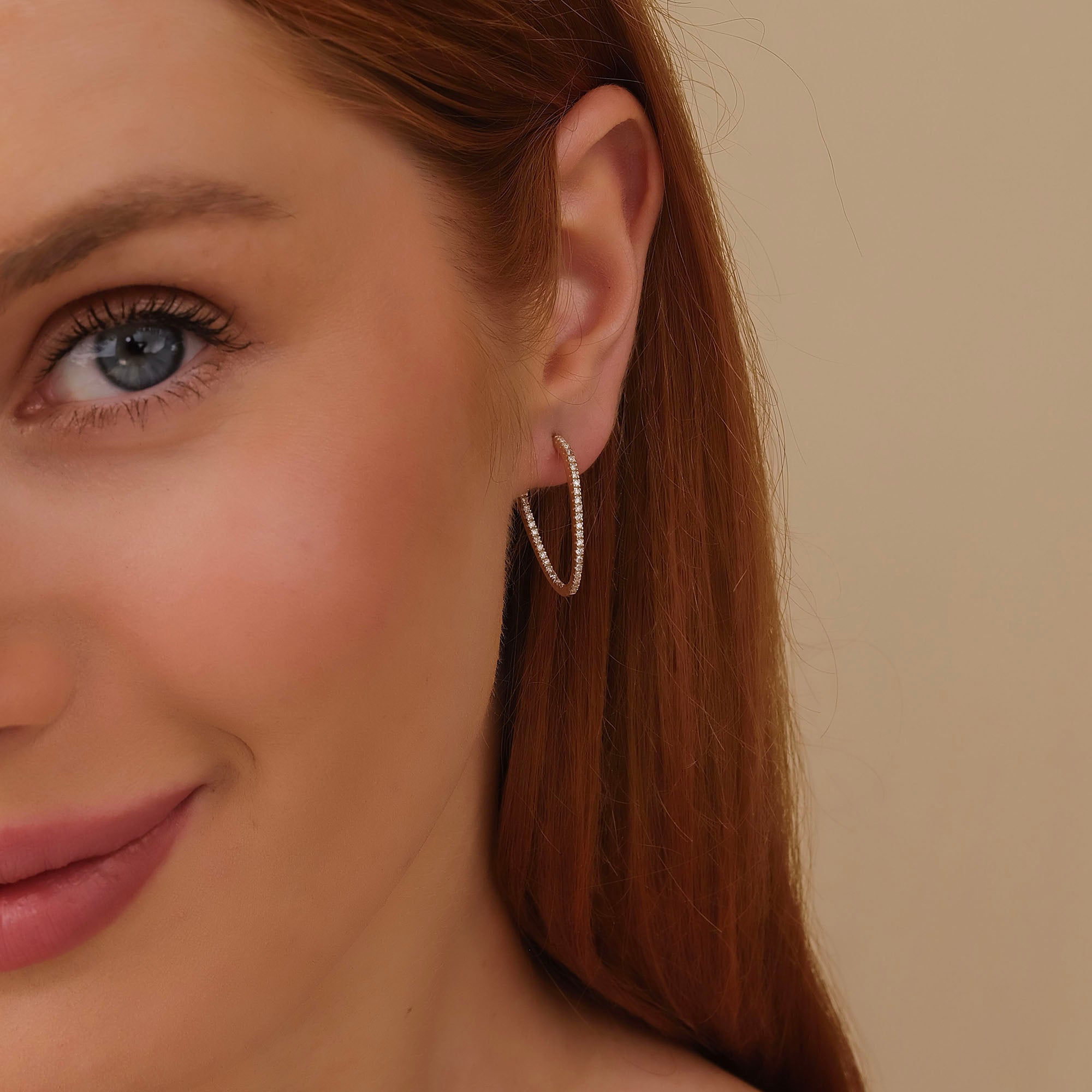Fluid Hoop Earrings