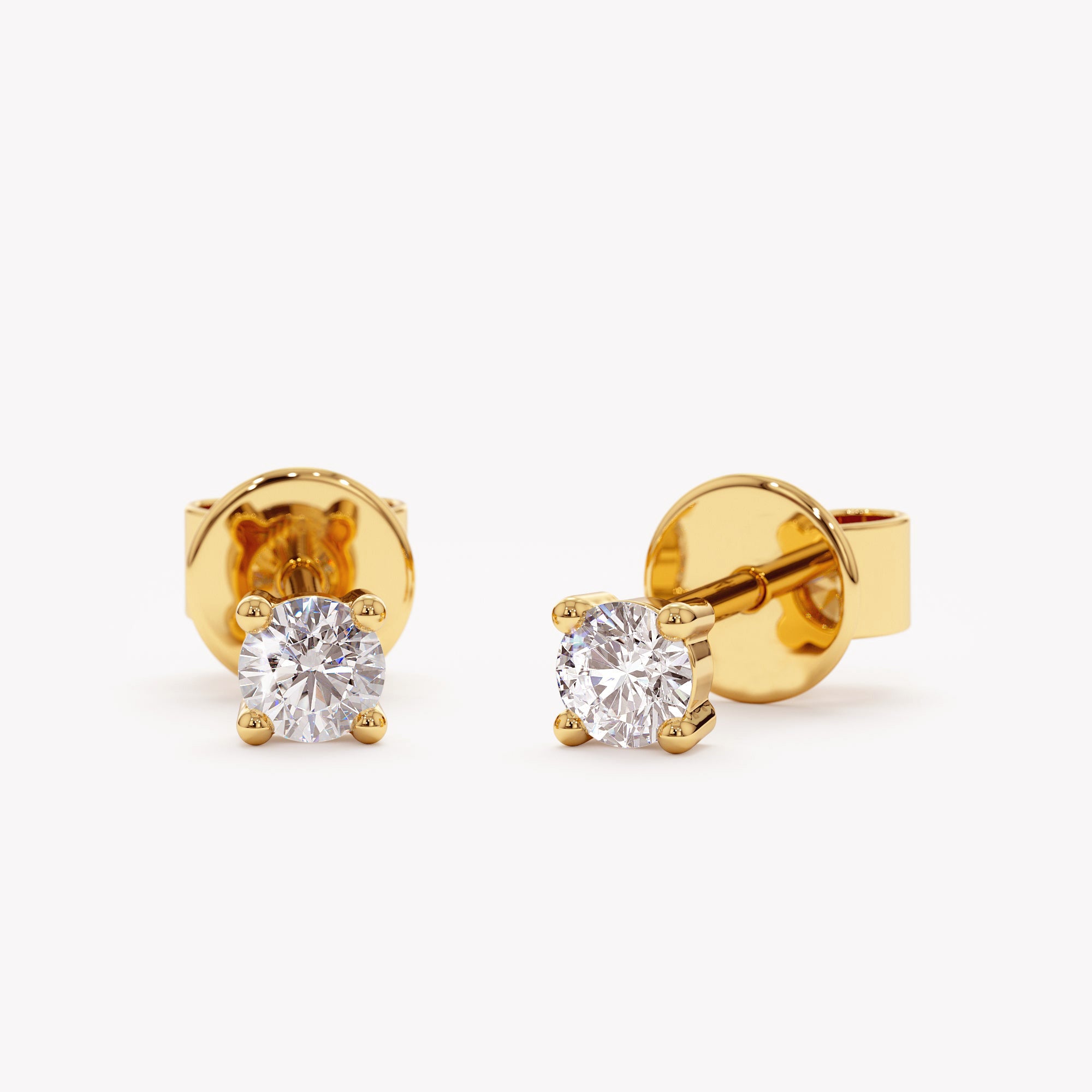 Gleaming Dot Earrings