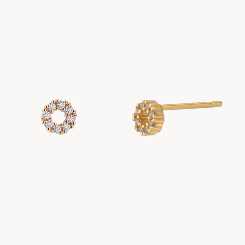 Frida Gold-Plated Earrings - Jewel Edition