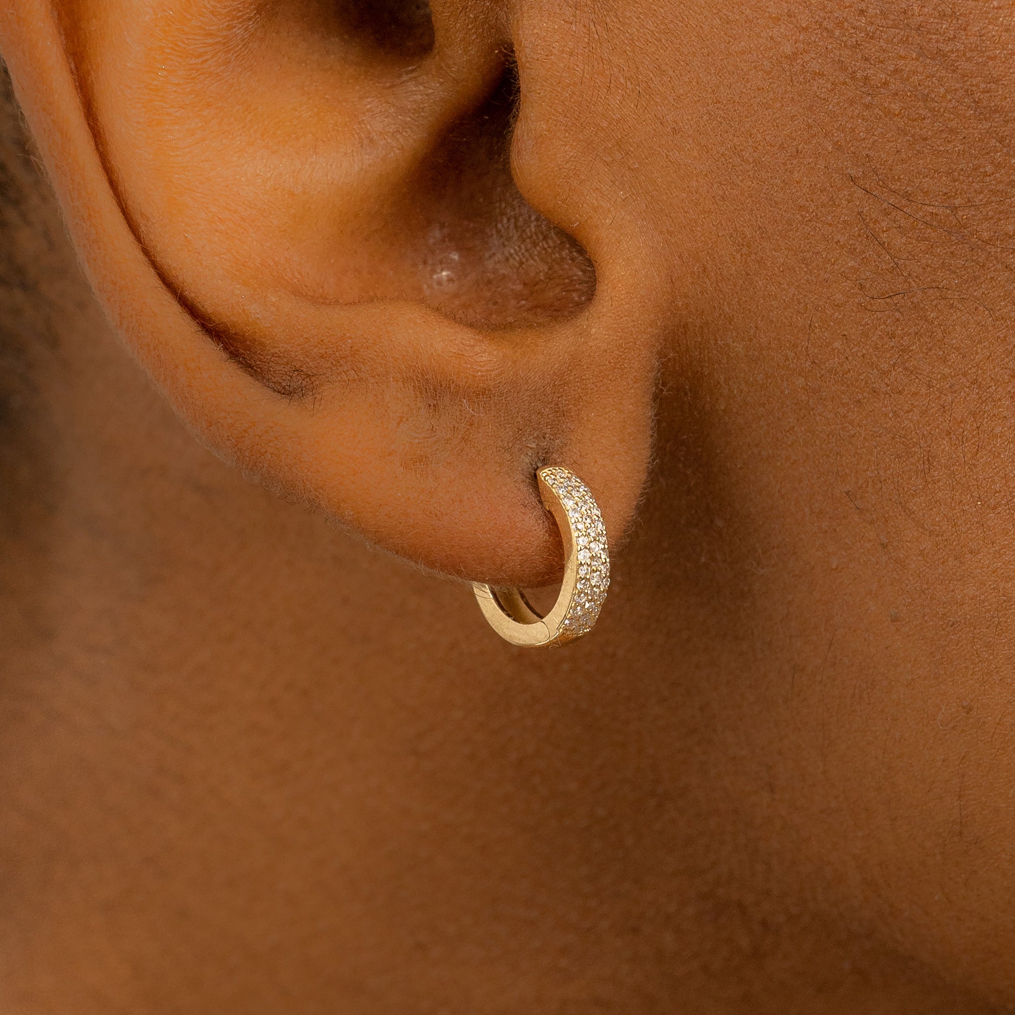 Trilume Hoop Earrings
