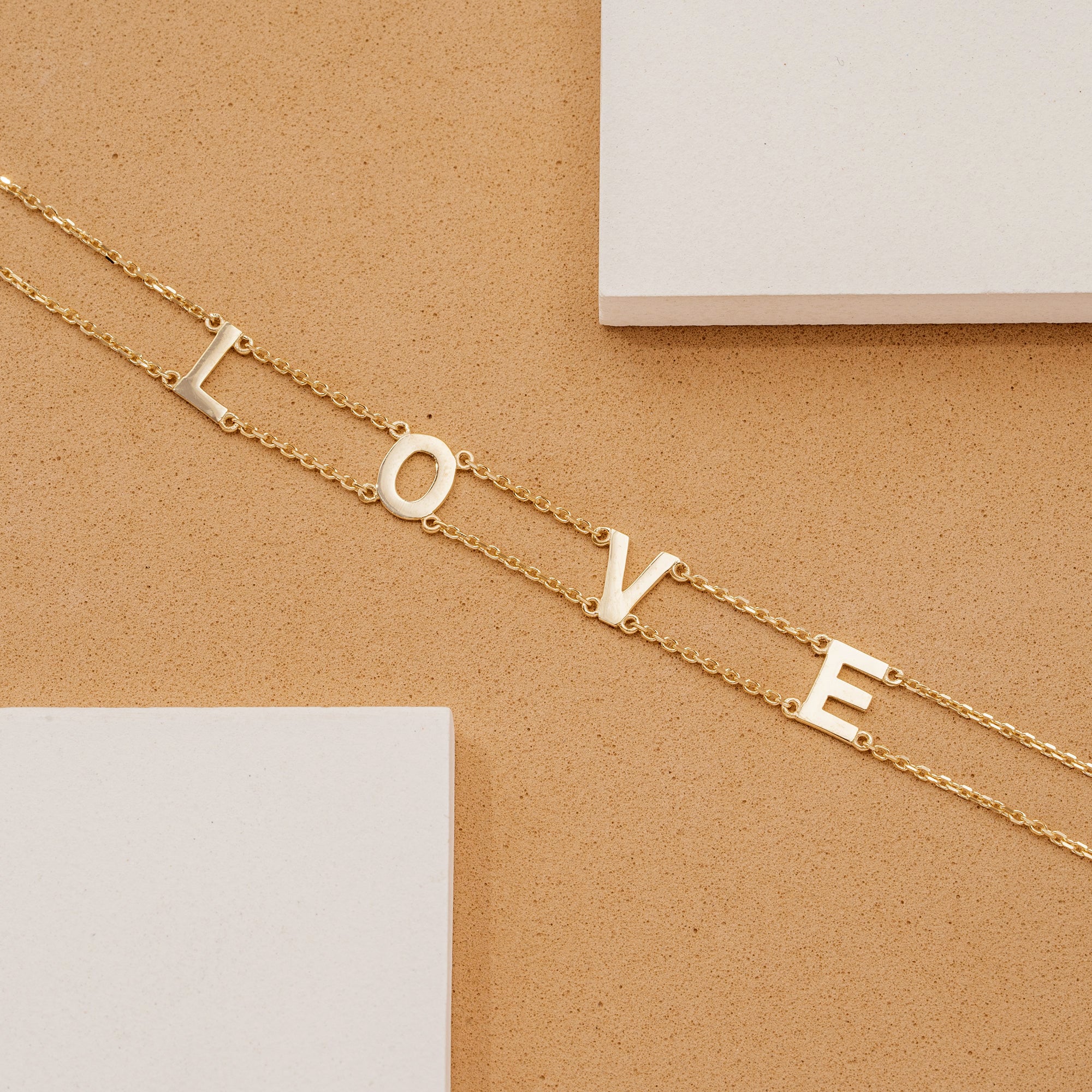 Personalized Twin Link Bracelet