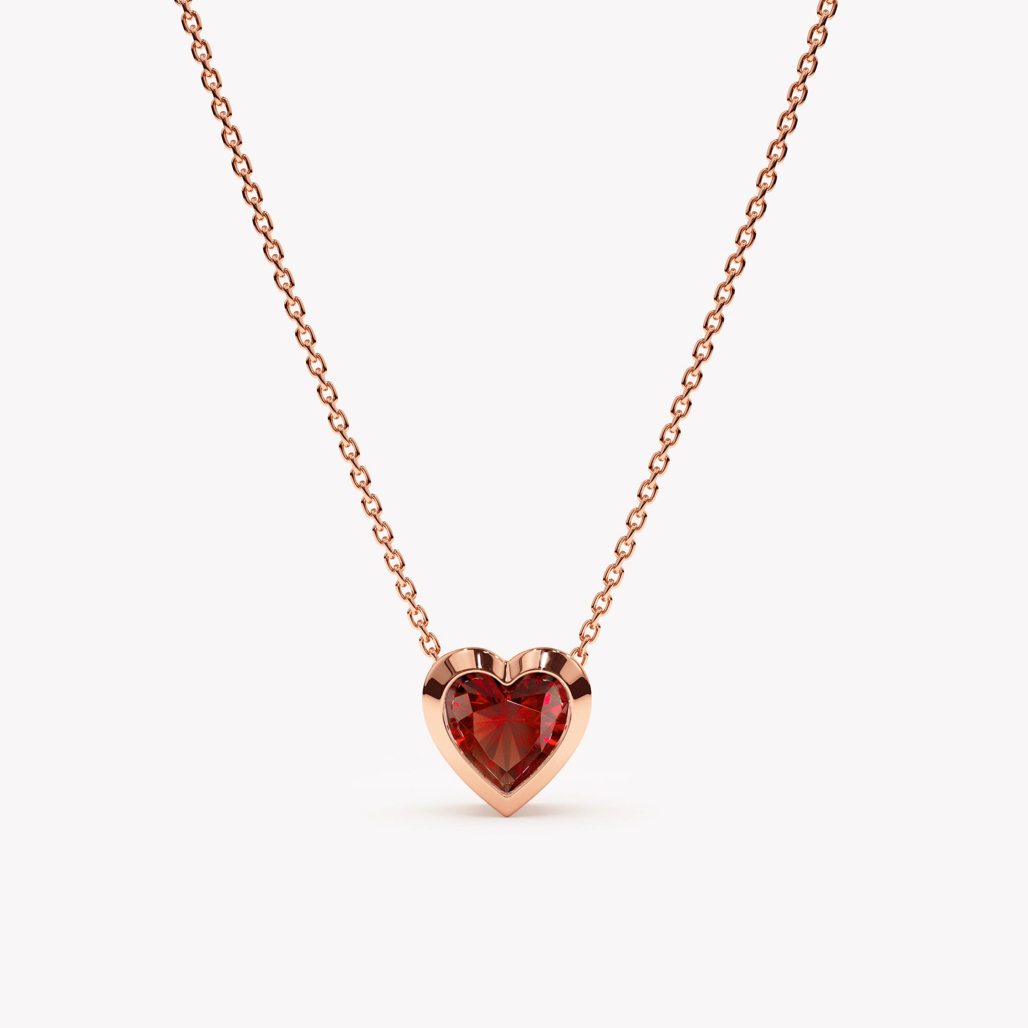 Garnet Love Pendant