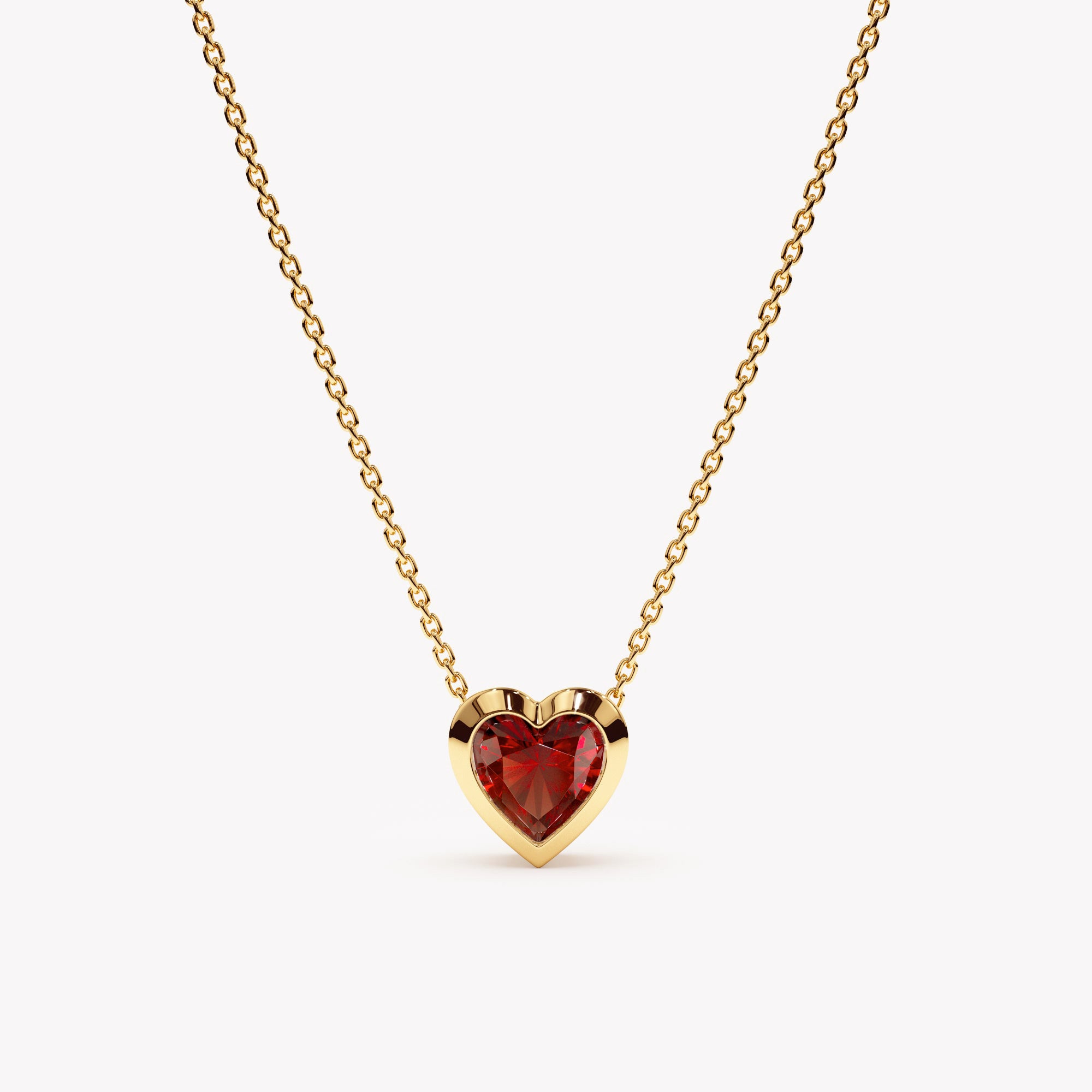 Garnet Love Pendant