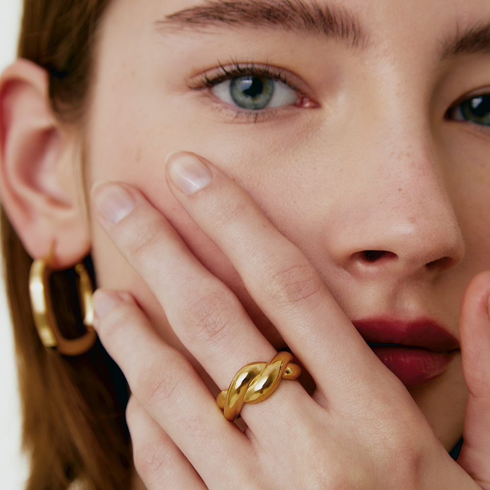 Ondula: Wavy Structures Waterproof Ring - Jewel Edition