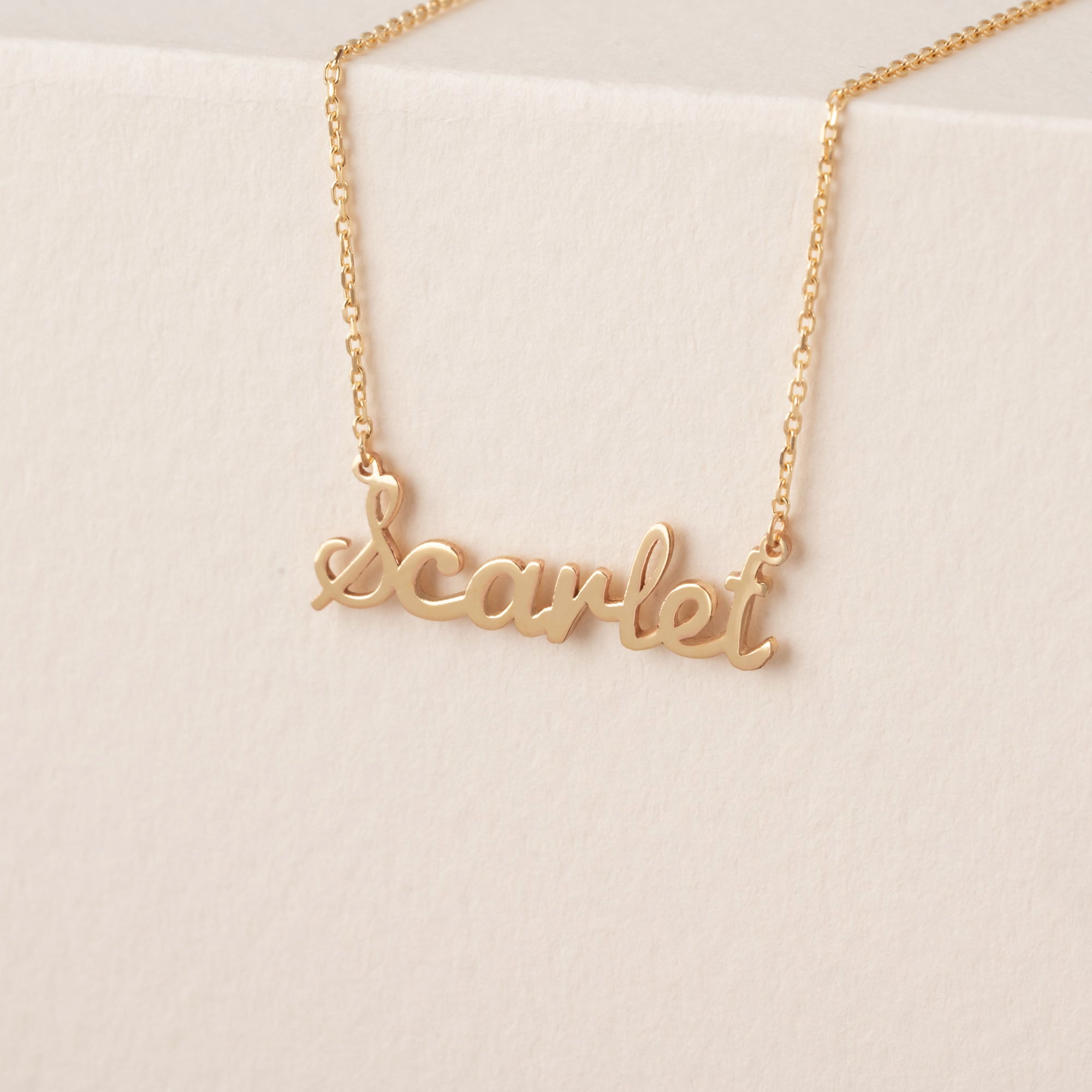 Elara Name Necklace