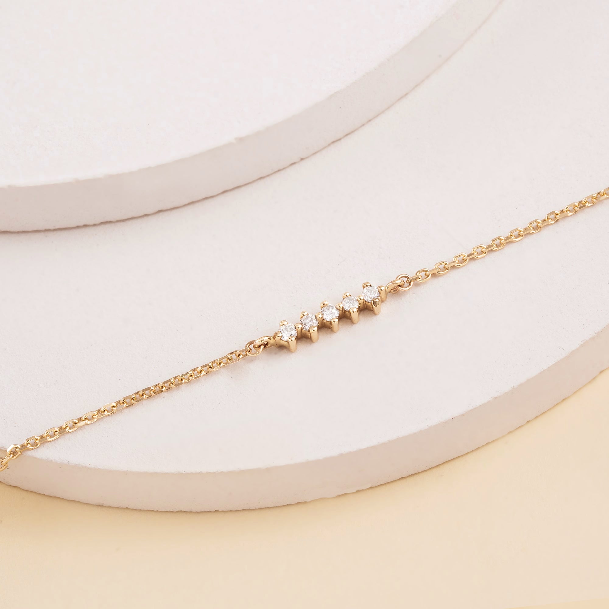 Dainty Spark Bar Bracelet