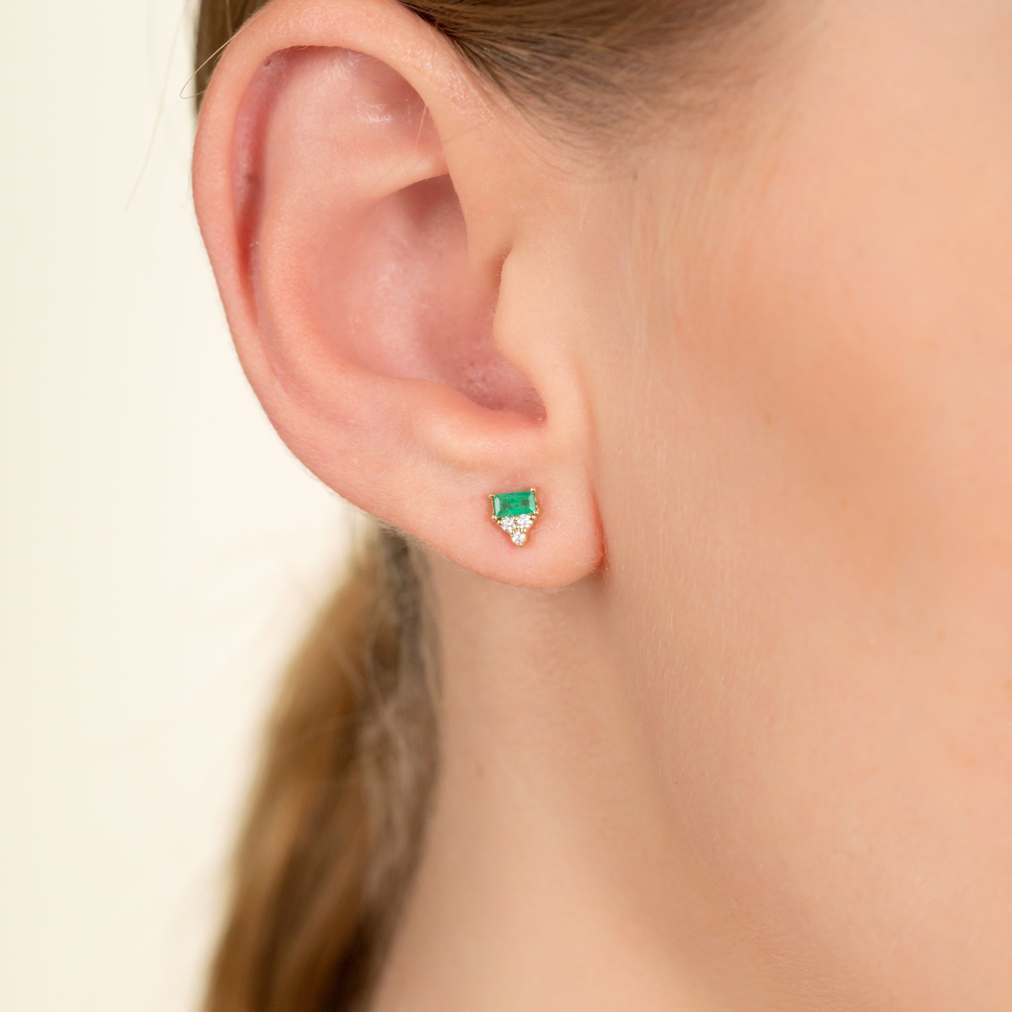 Polished Line Studs