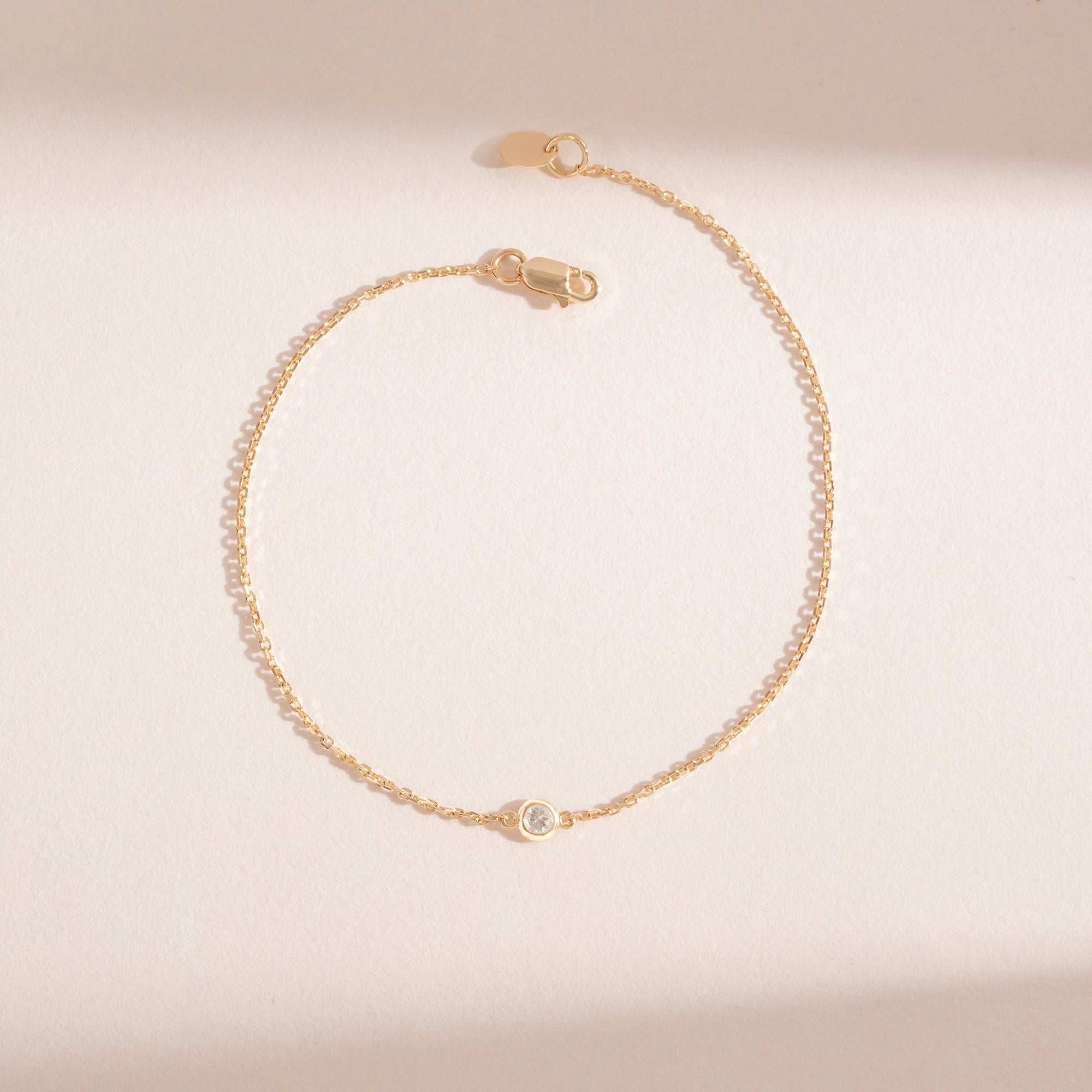 Thin Cable Bracelet
