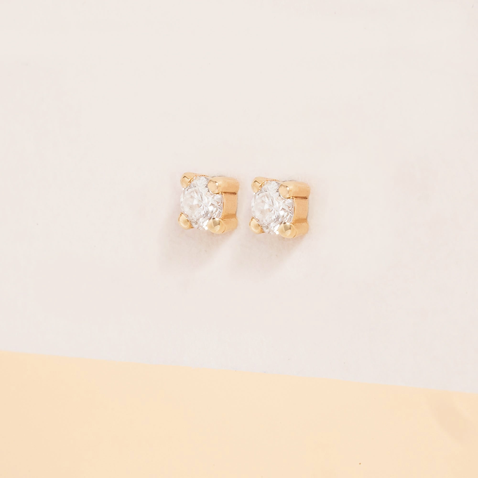 Gleaming Dot Earrings