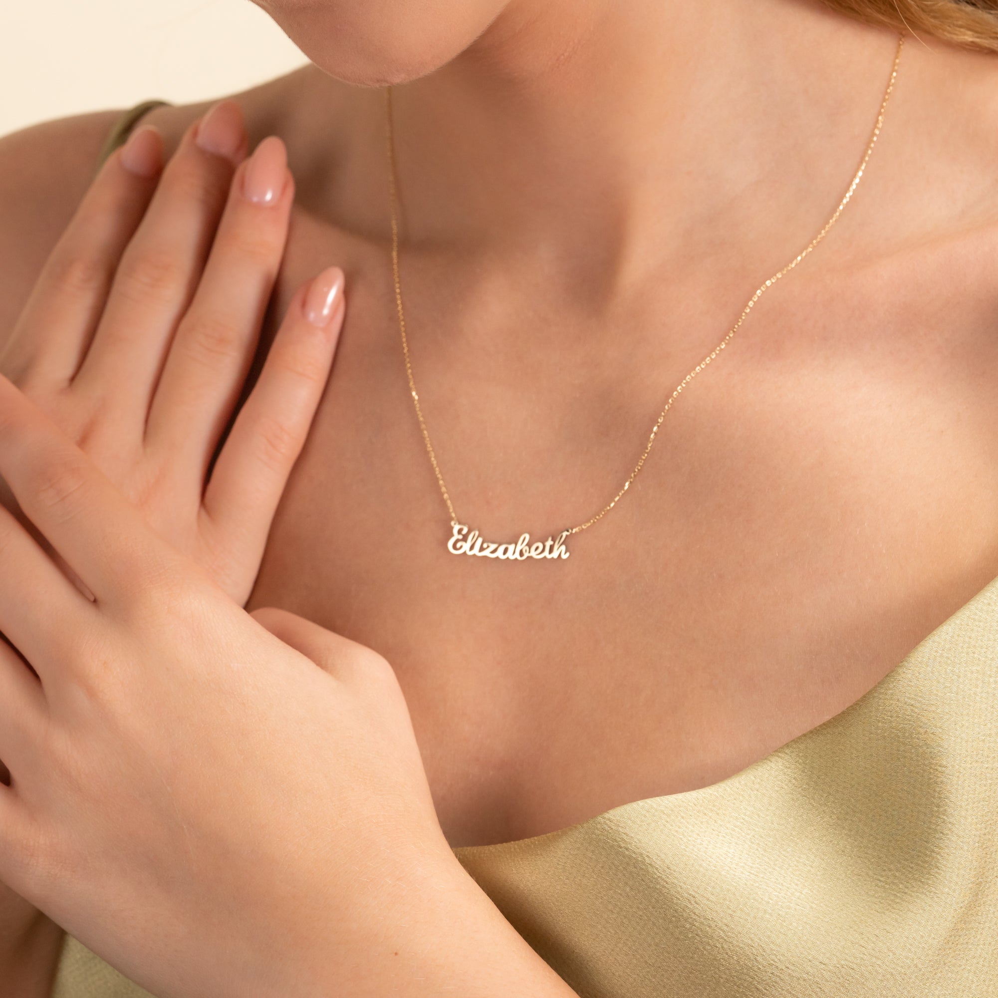 Elara Name Necklace