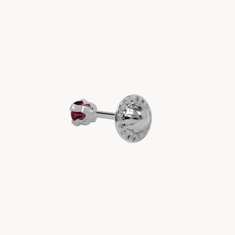 Ruby Nile Piercing - Sterling Silver 925 Gold-Plated - Jewel Edition