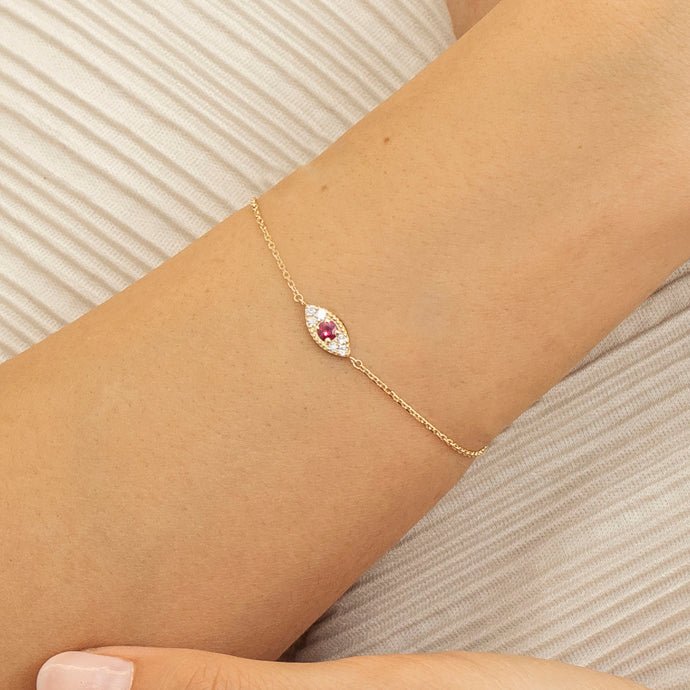 Fiery Eye Bracelet