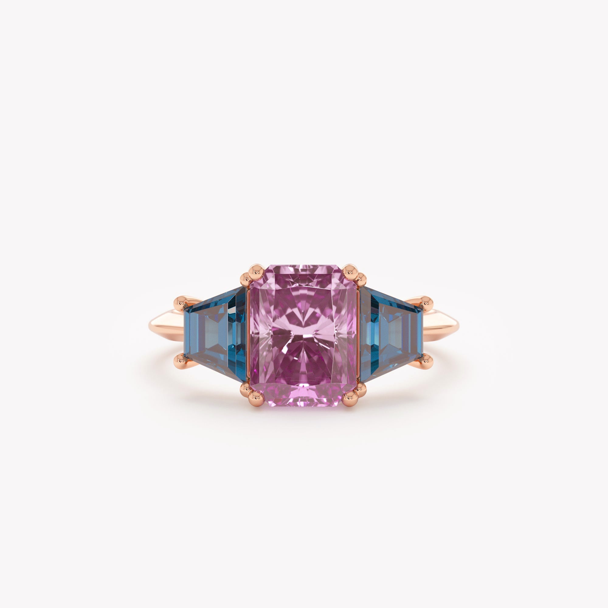 Mystic Duo Stone Ring