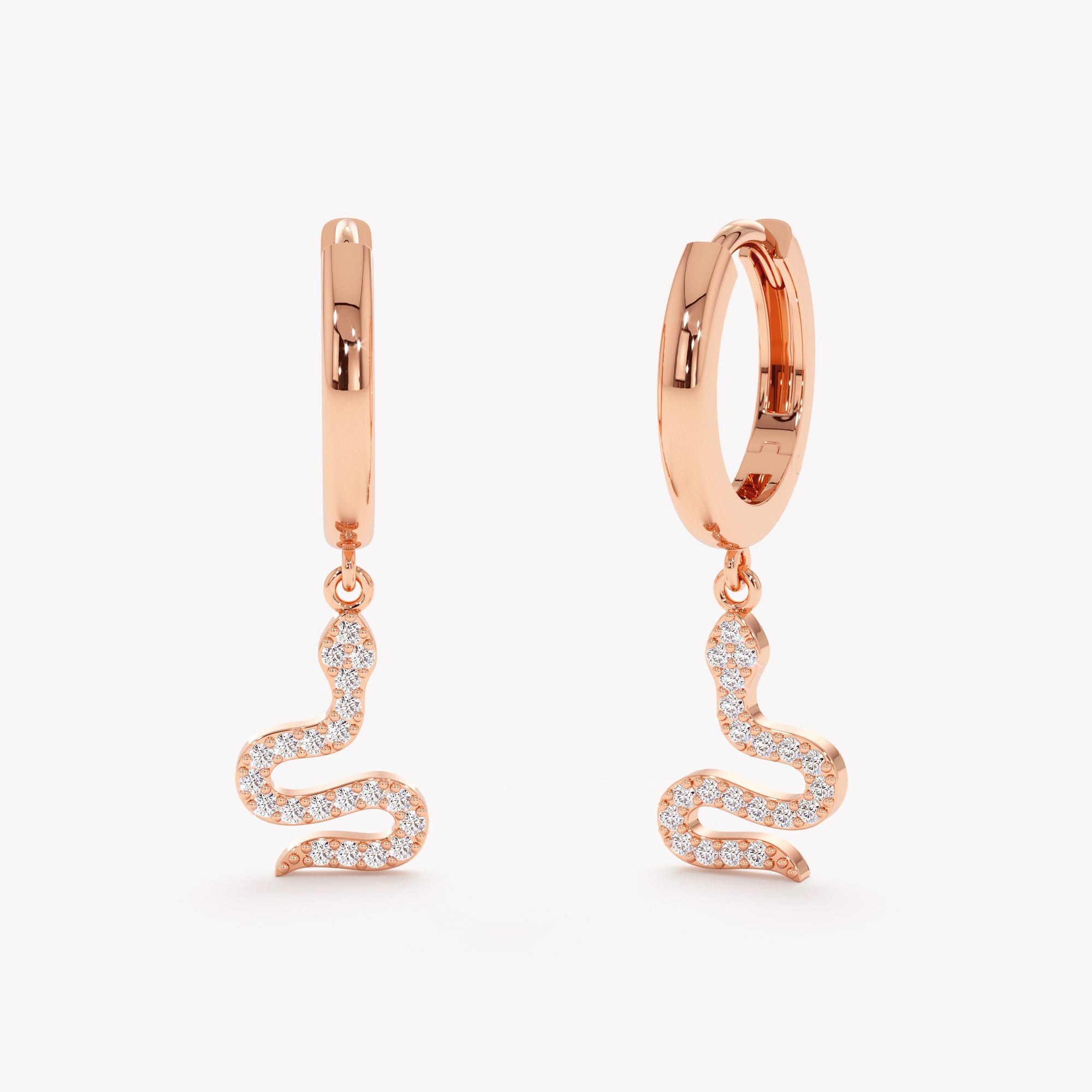Enchanted Serpent Hoops