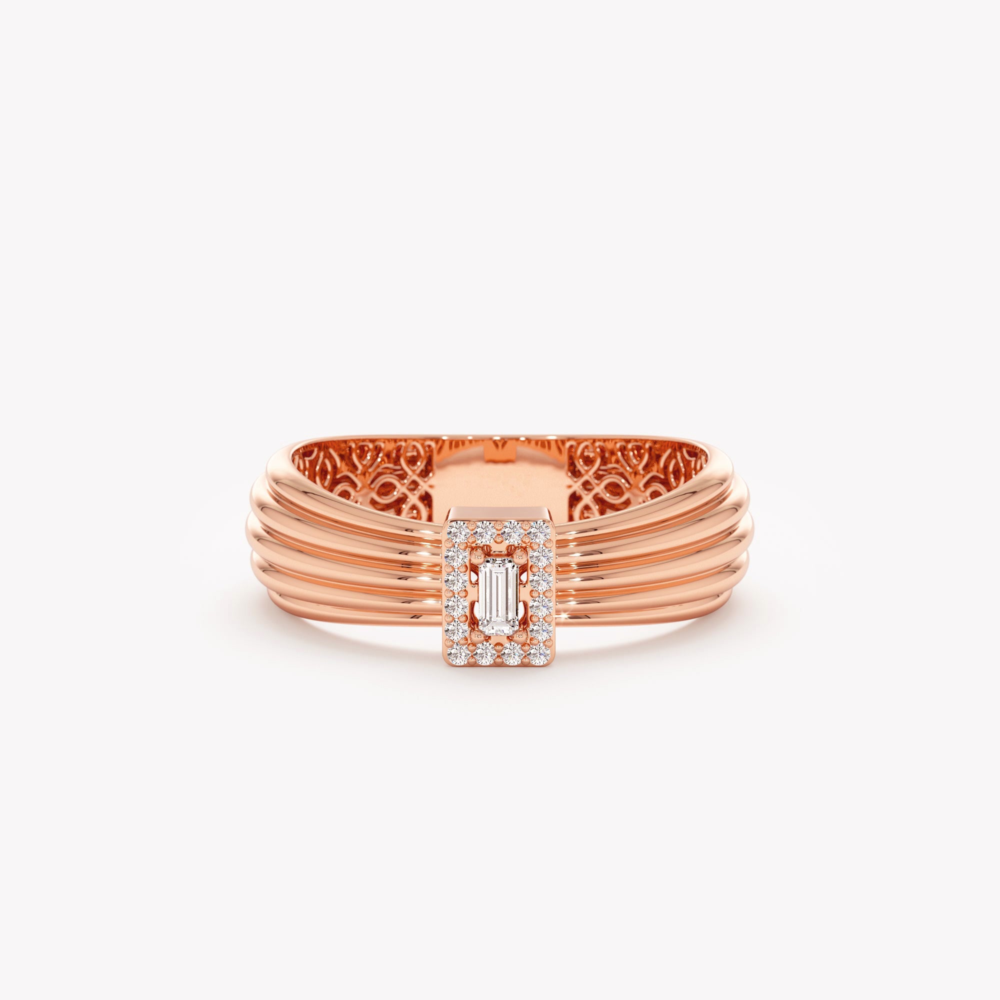 Bowtie Baguette Ring
