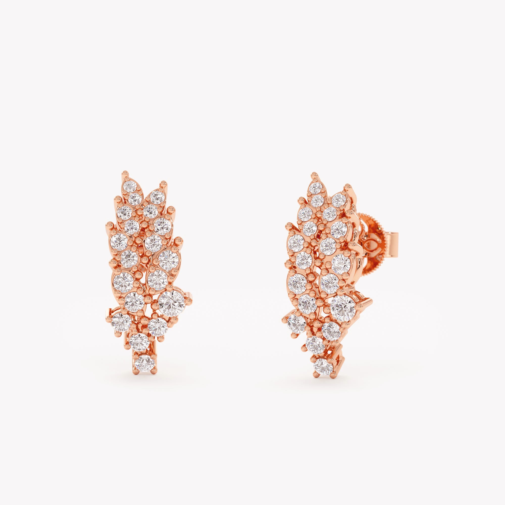 Botanical Leaf Studs