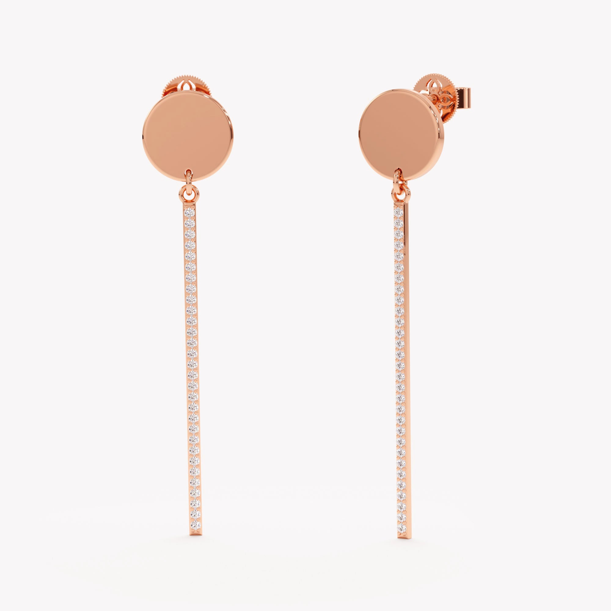 Luminous Bar Drops Earrings