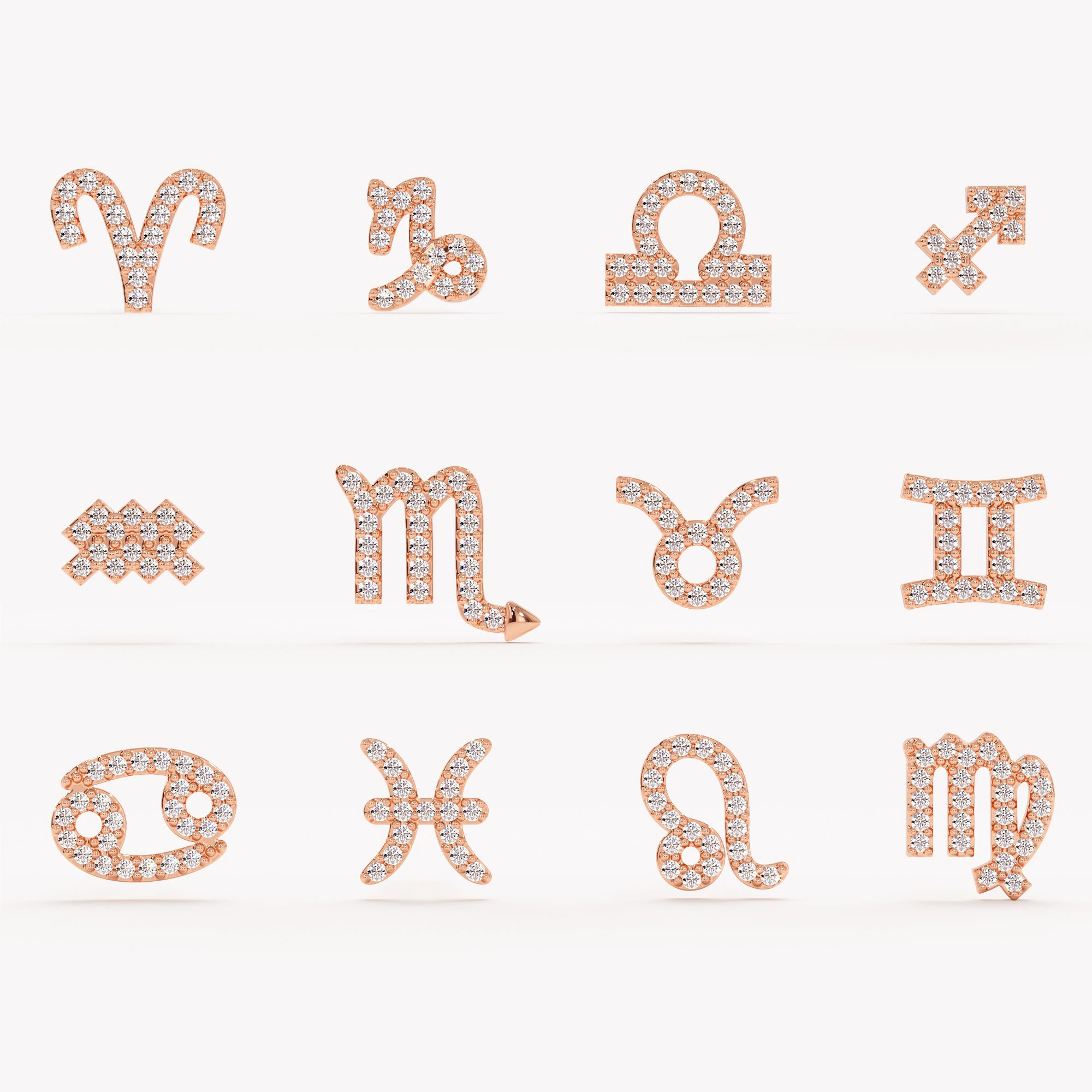 Zodiac Symbol Earrings