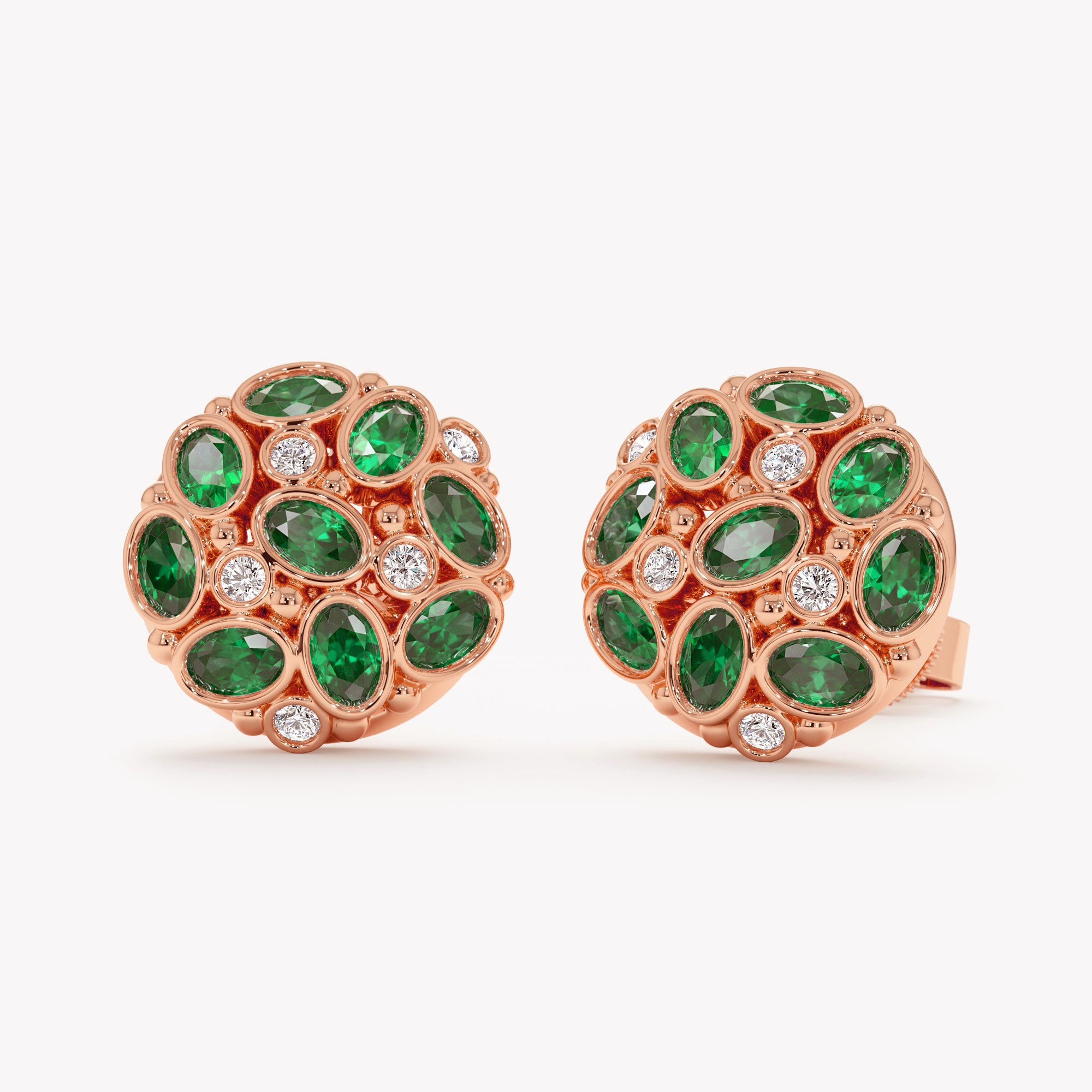 Lush Leaf Studs