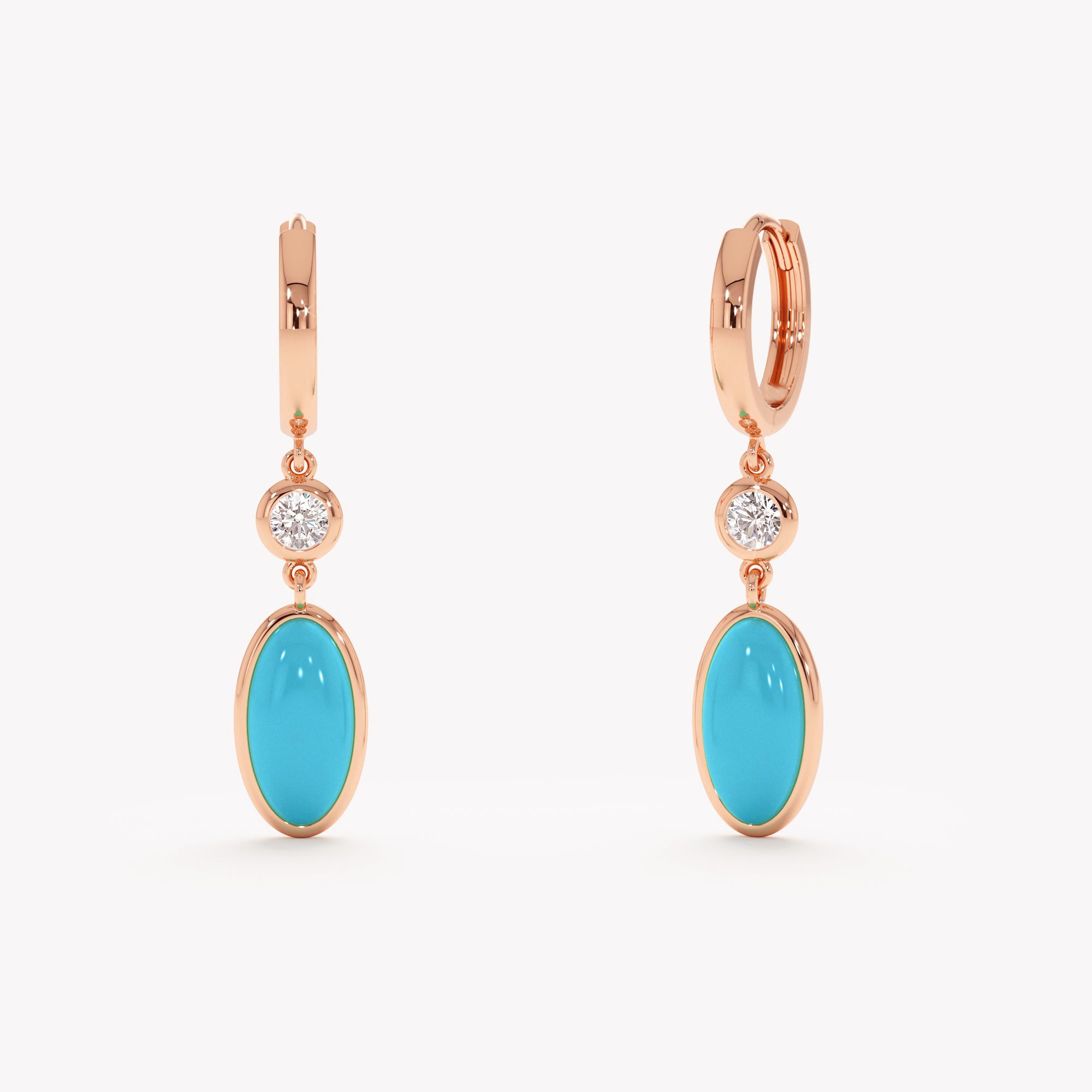 Sky Stone Drop Earrings