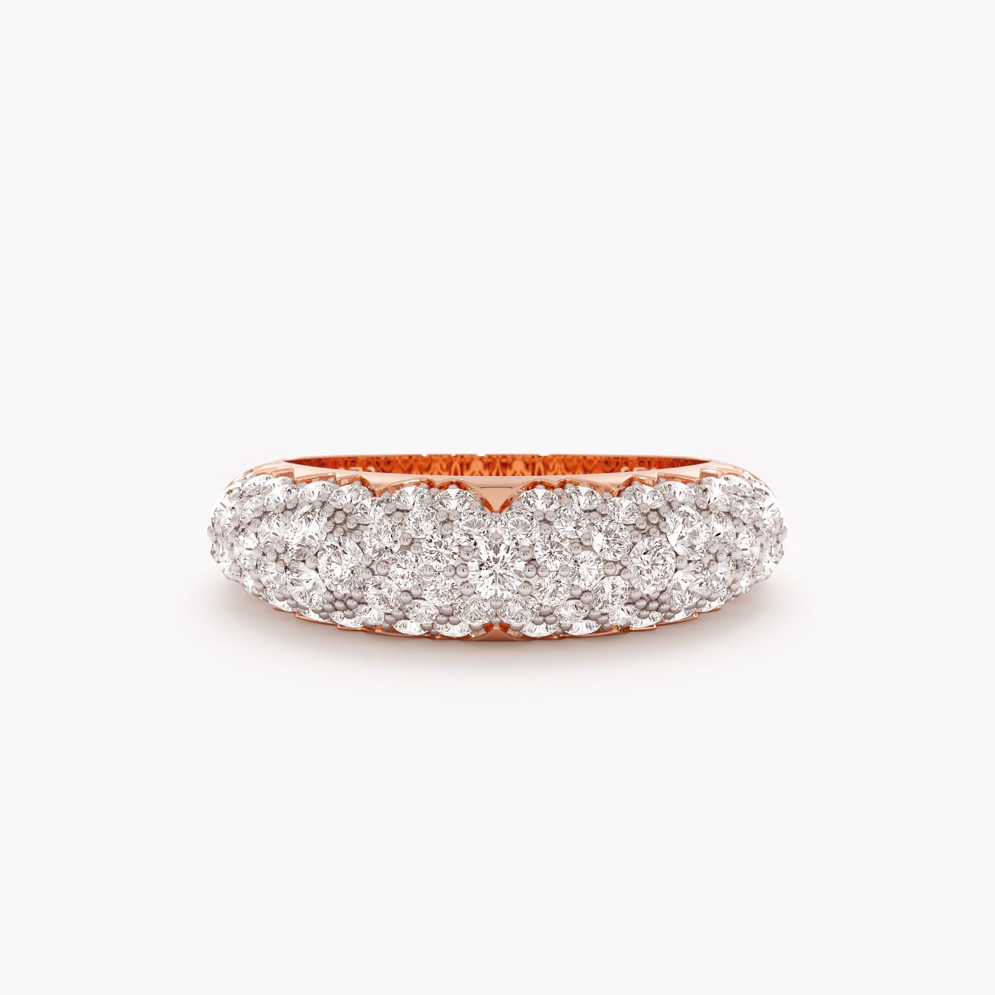 Luxury Dome Diamond Ring