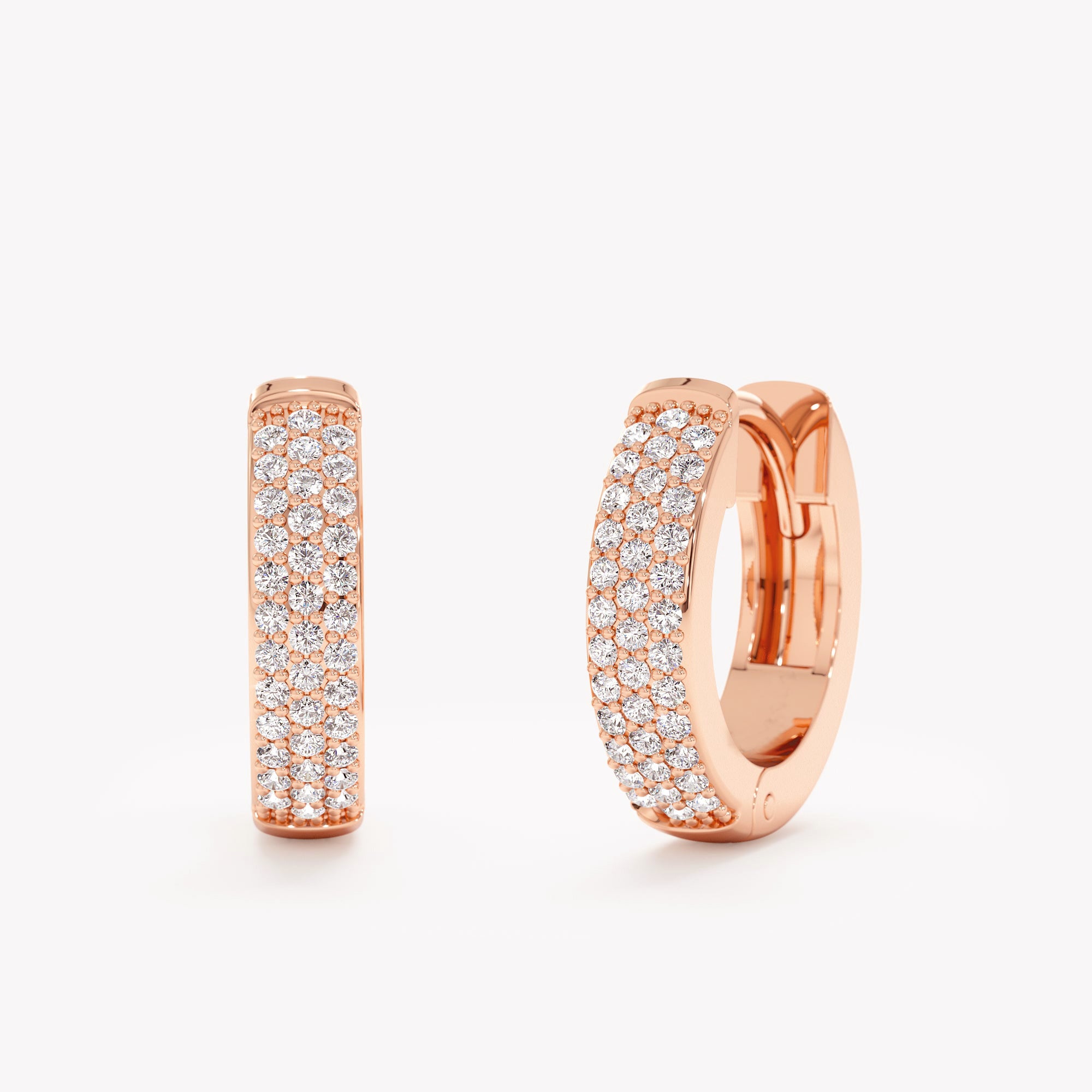 Trilume Hoop Earrings