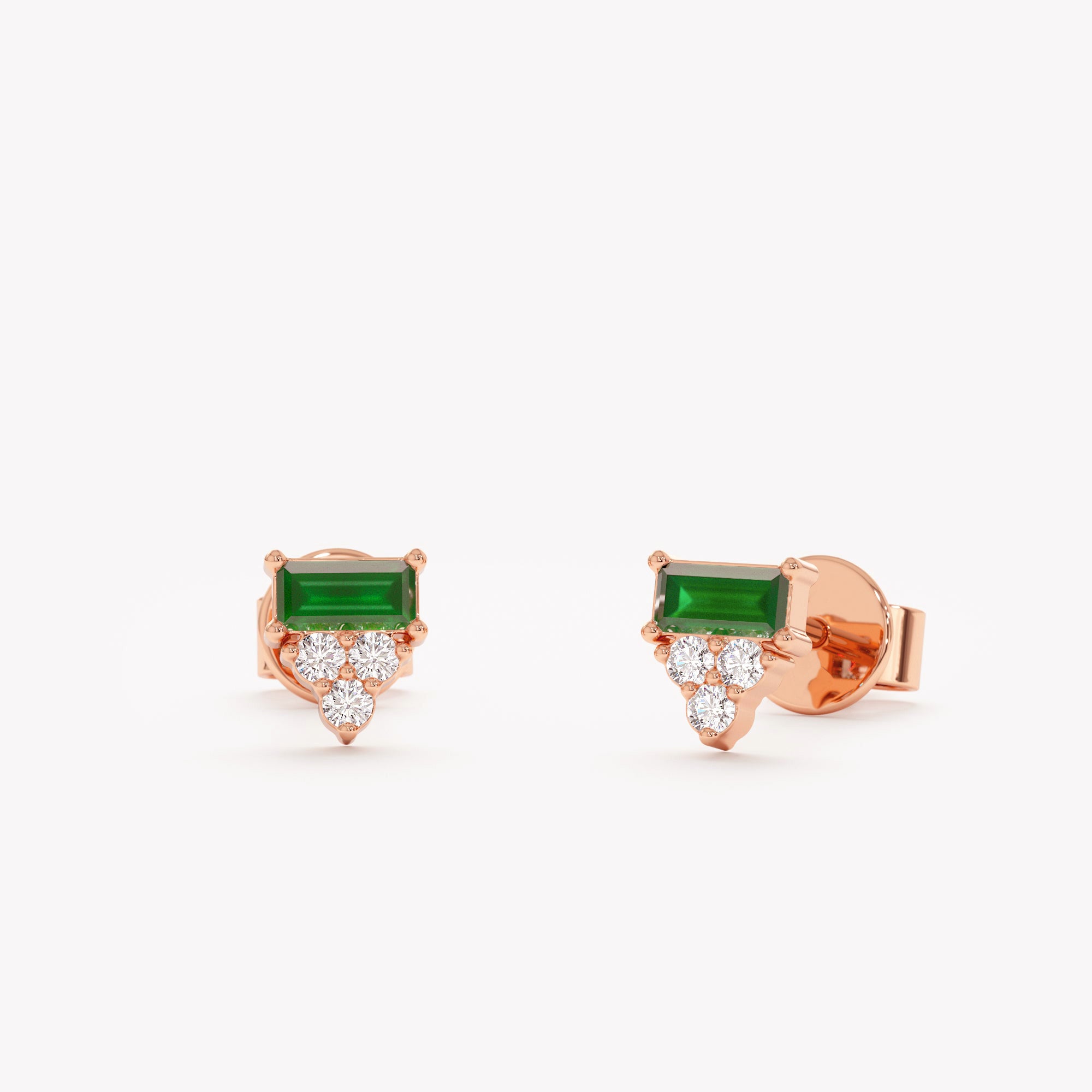 Polished Line Studs