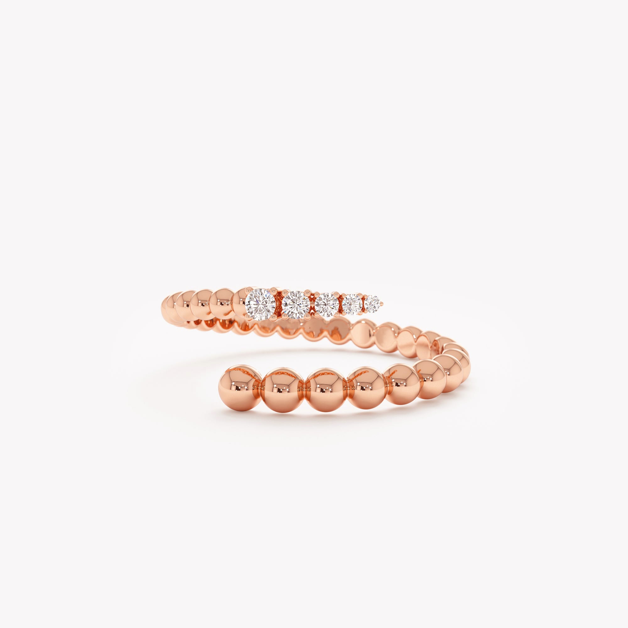 Twisted Tail Wrap Ring