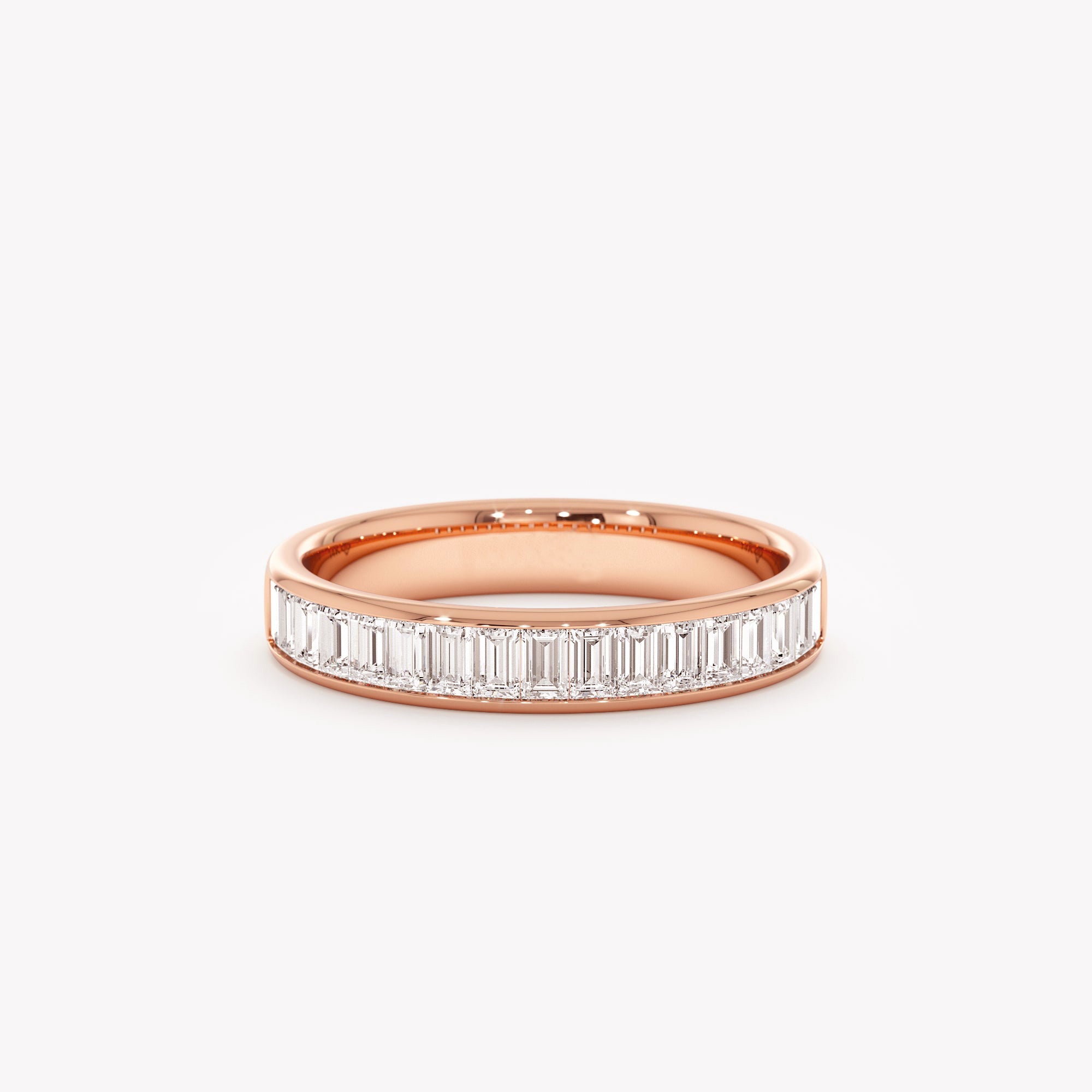Modern Baguette Spark Ring