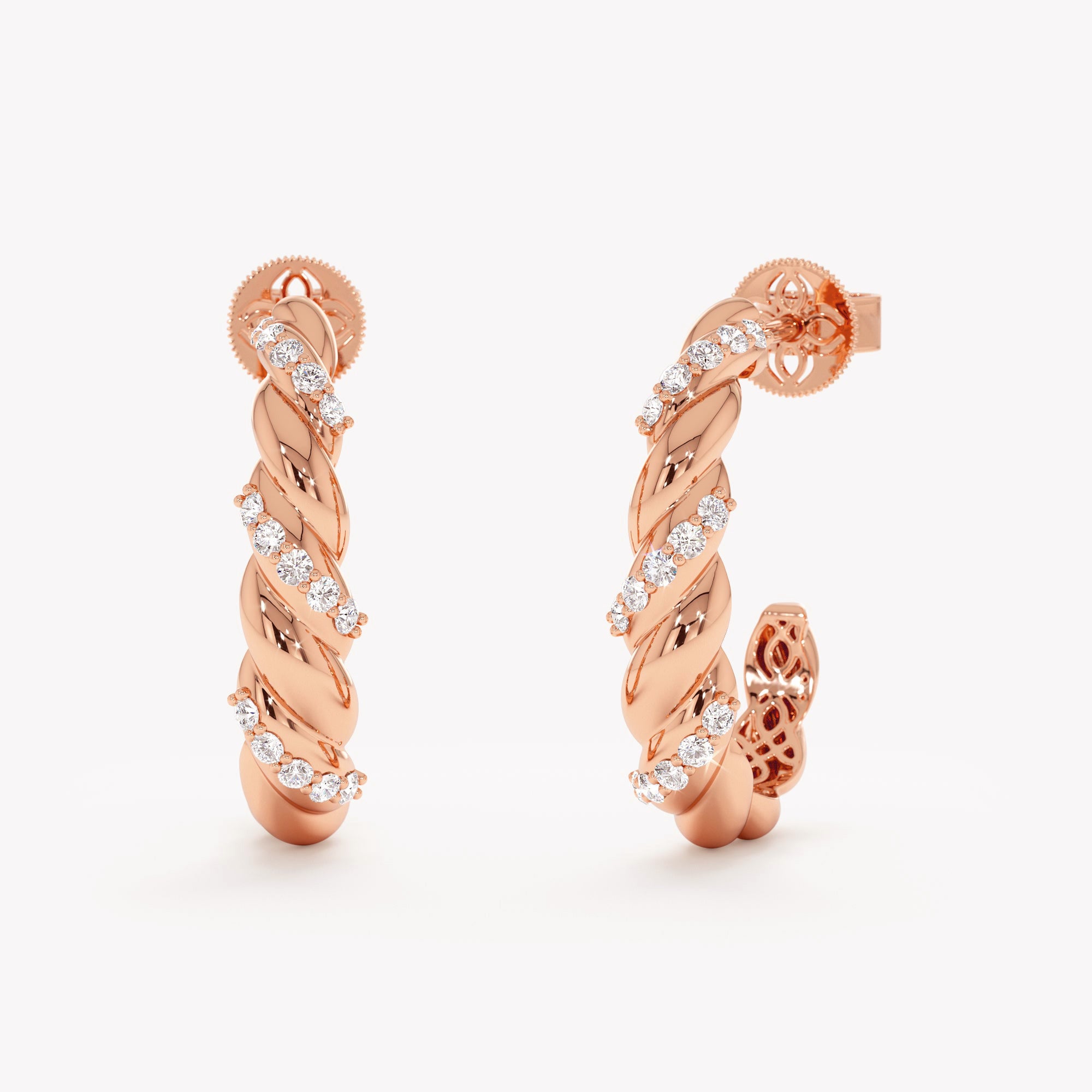 Helix Shine Hoop Earrings