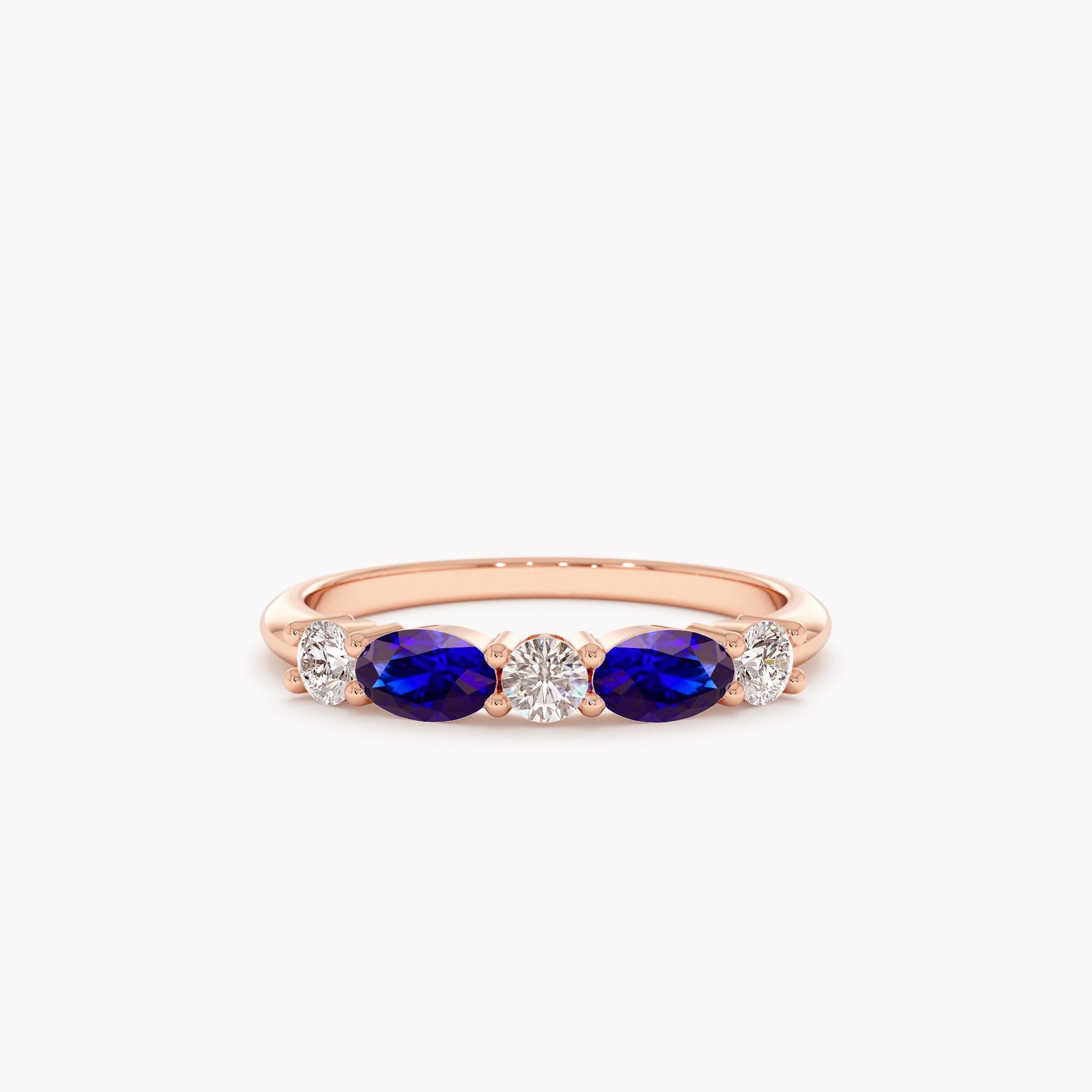 Eternal Blue Sapphire Ring