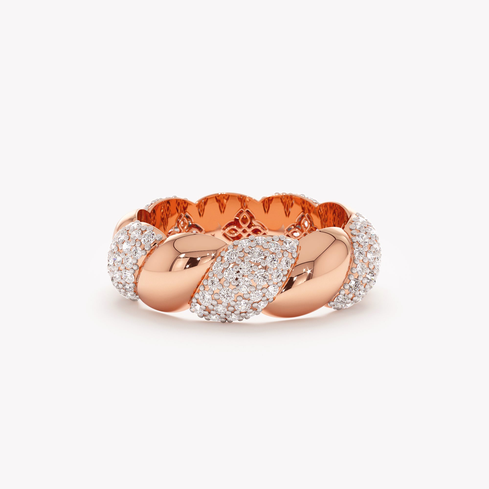 Aurora Croissant Eternity Ring