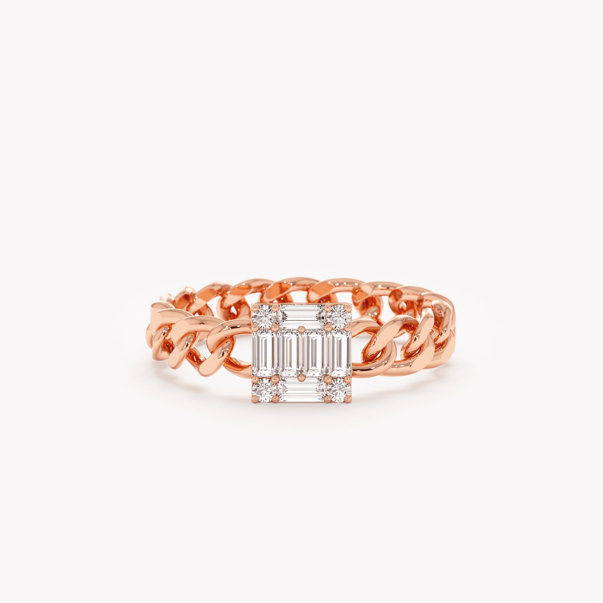Square Cluster Chain Ring