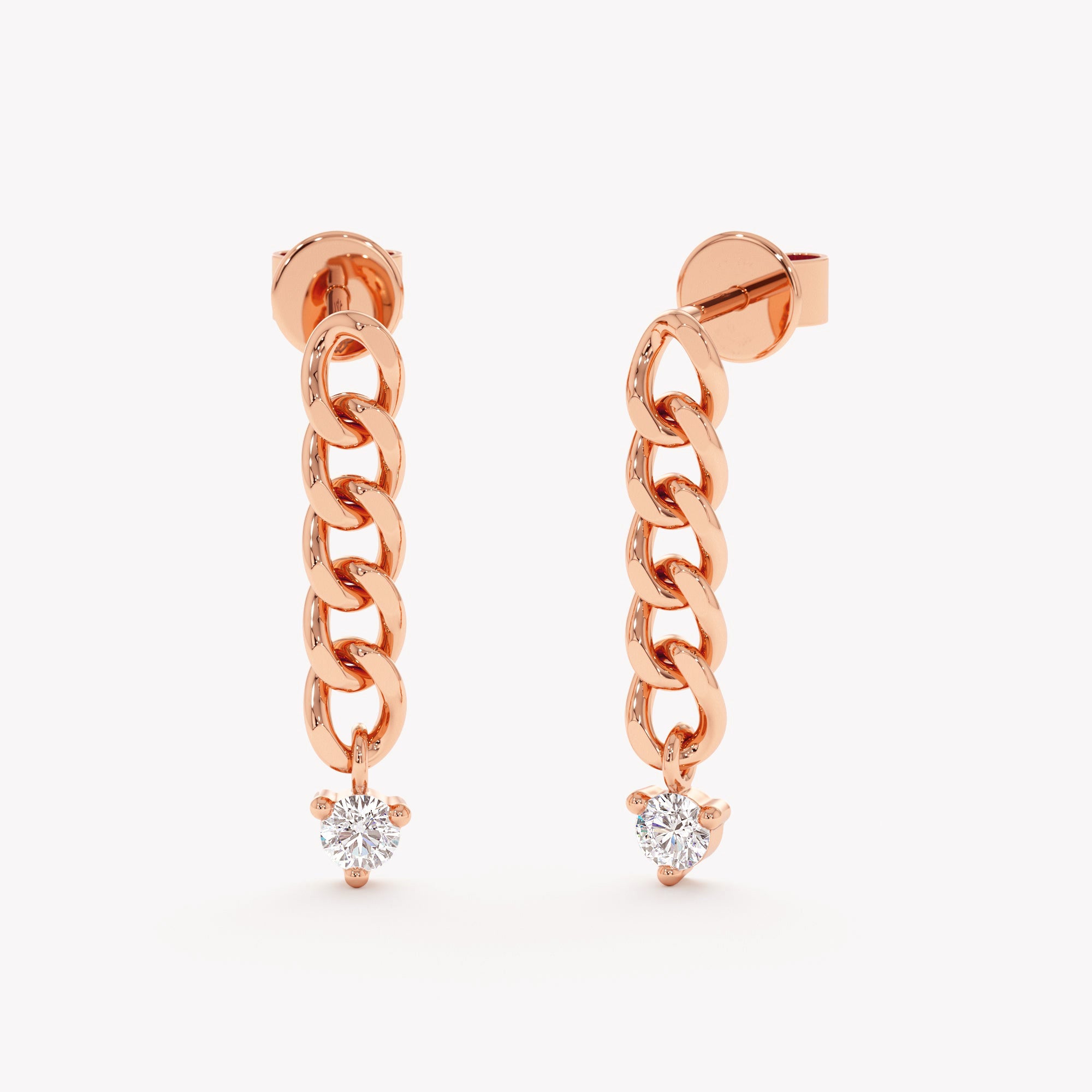 Dangling Cuban Link Earrings