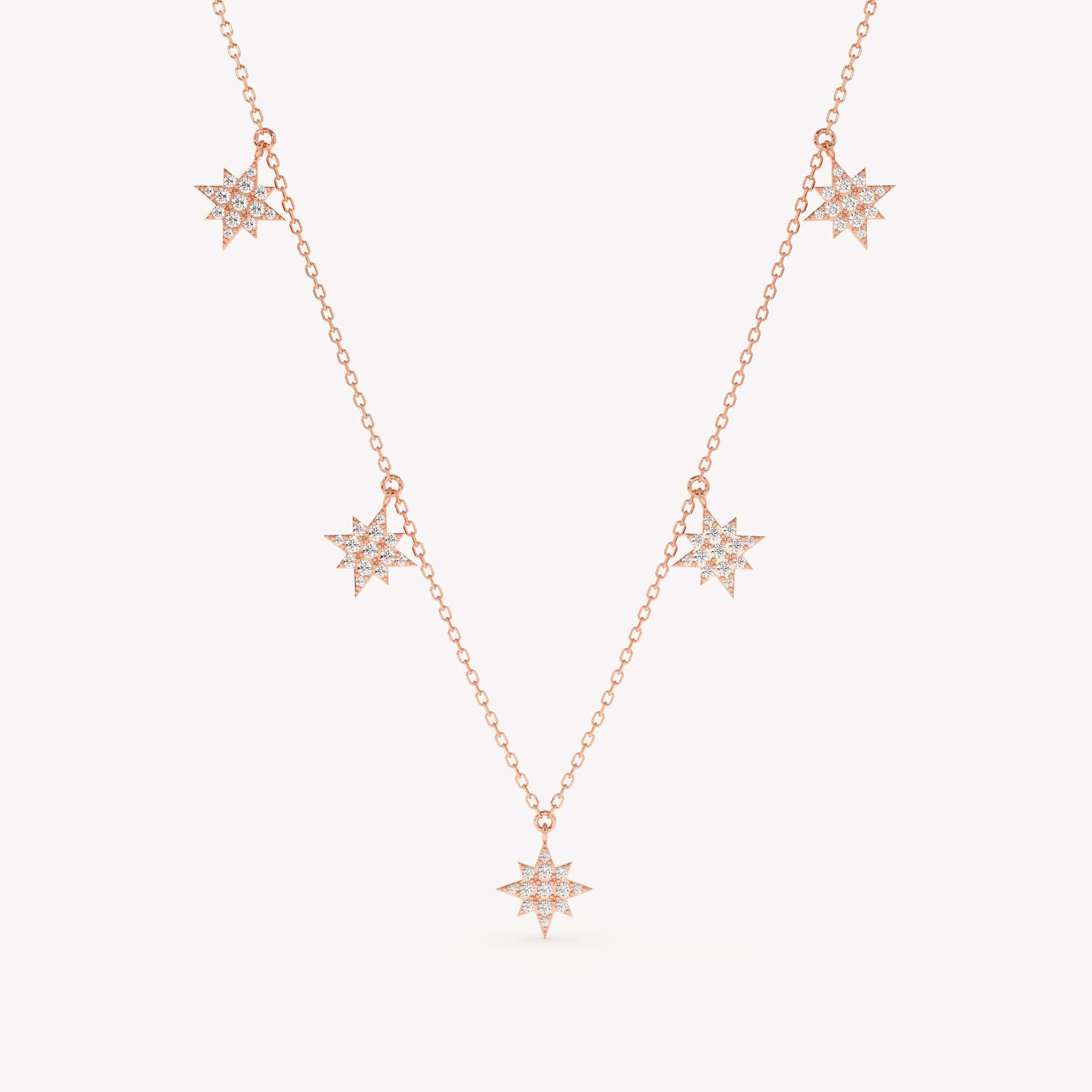Celestial Glow Station Necklace