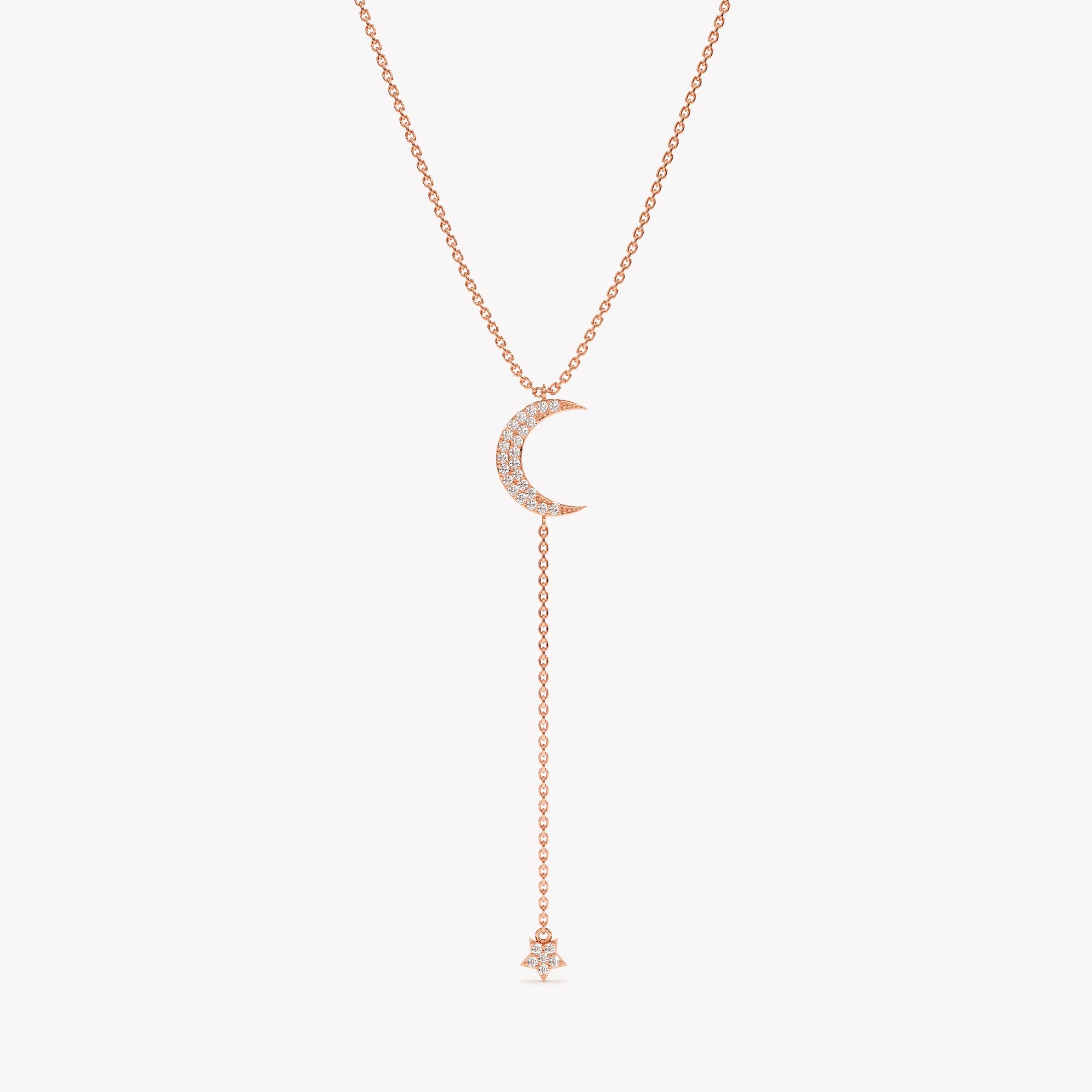 Twilight Moon and Star Necklace