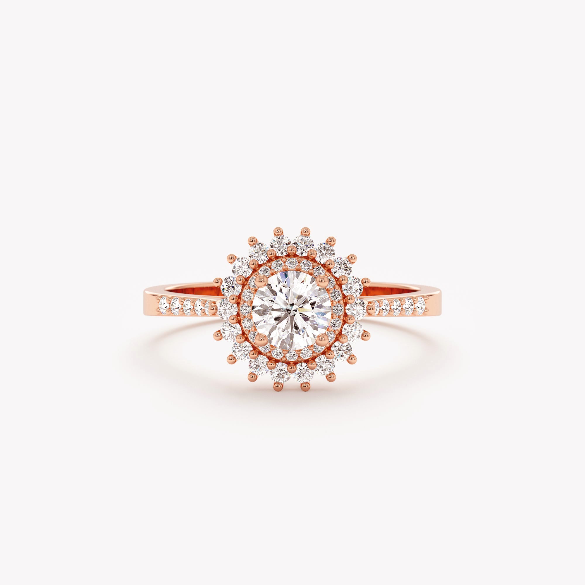 Stellar Burst Diamond Ring