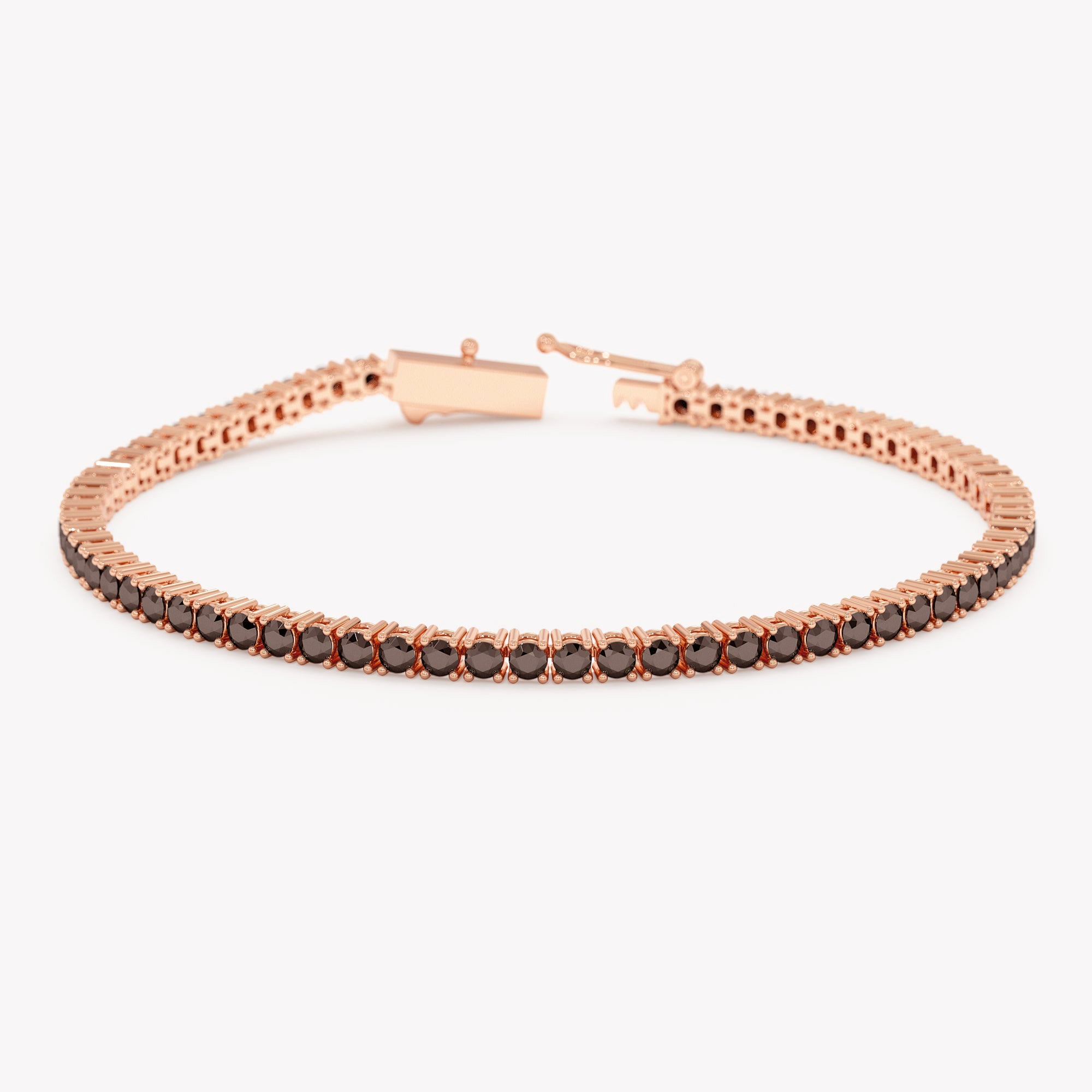 Shadow Diamond Tennis Bracelet