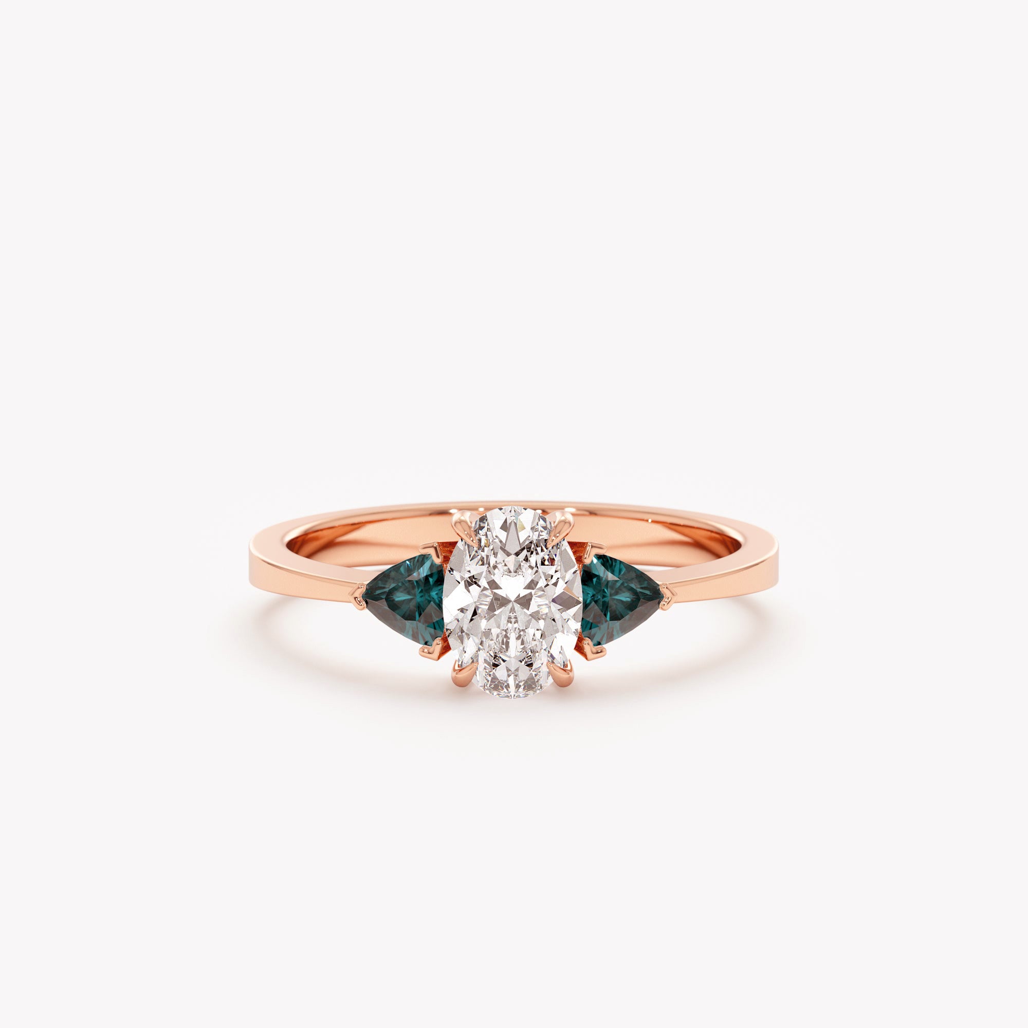 Mystique Teal Gem Ring