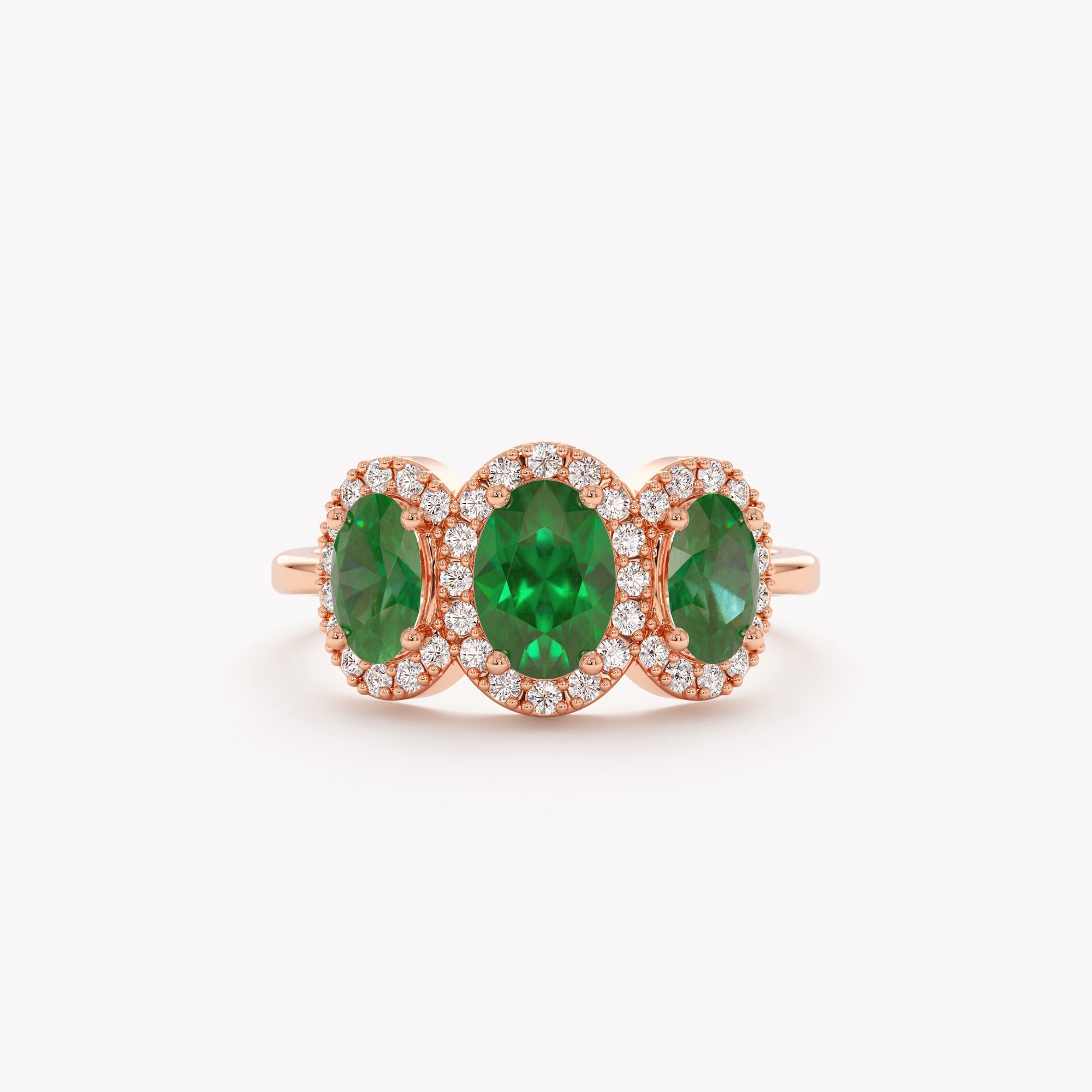 Forever Green Solitaire Ring