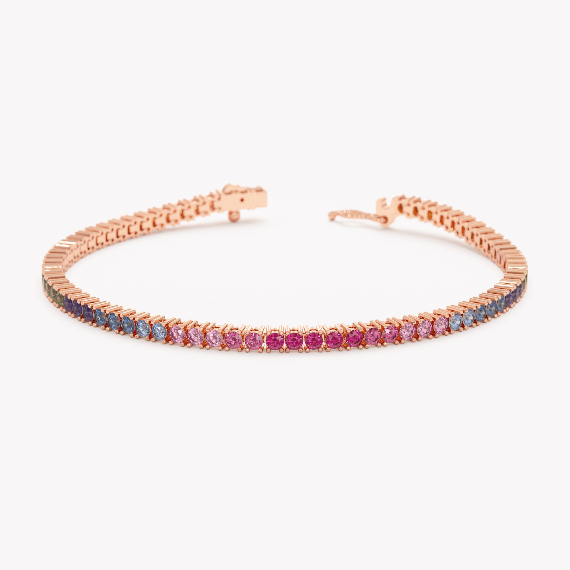 Chromatic Spark Tennis Bracelet