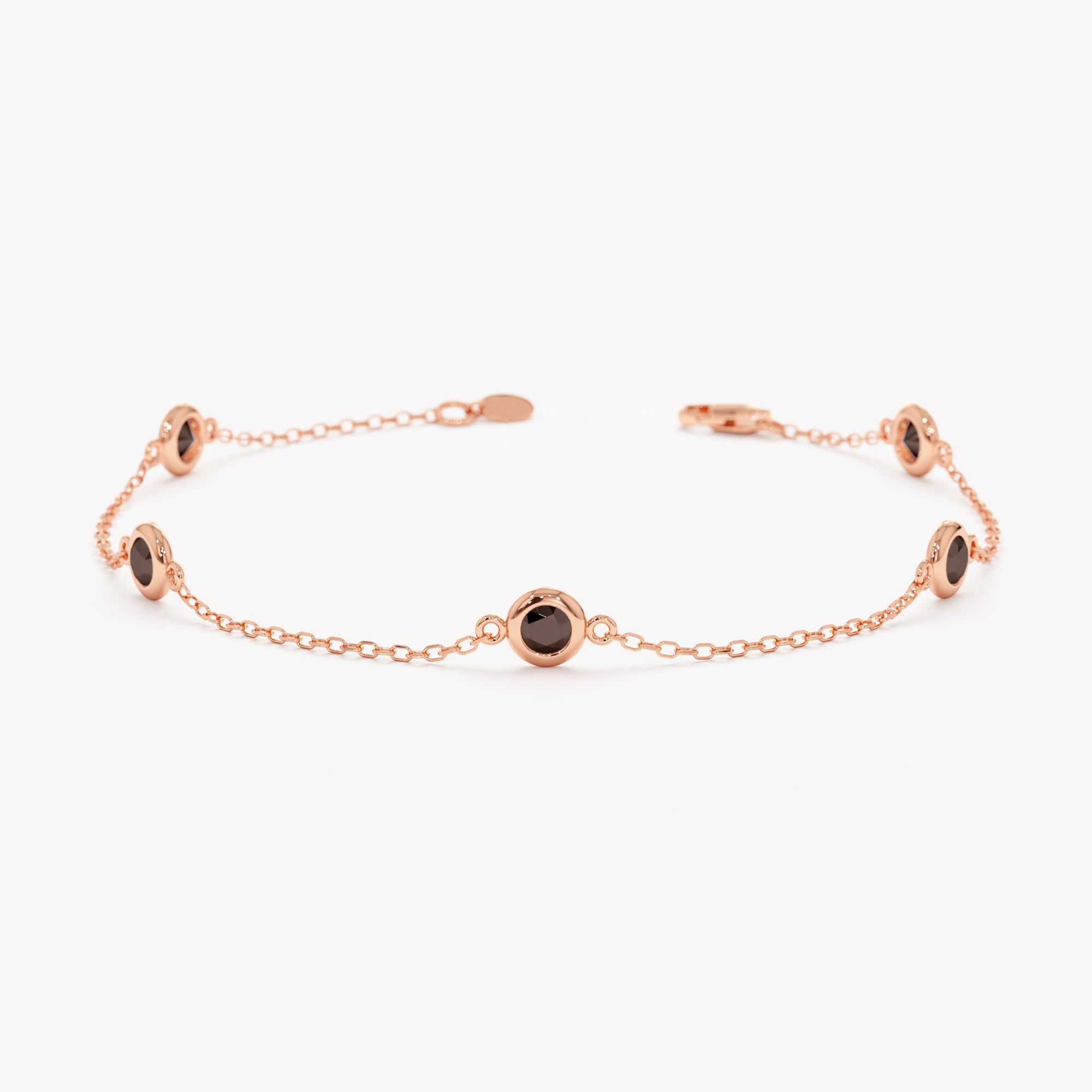 Onyx Glam Station Bracelet