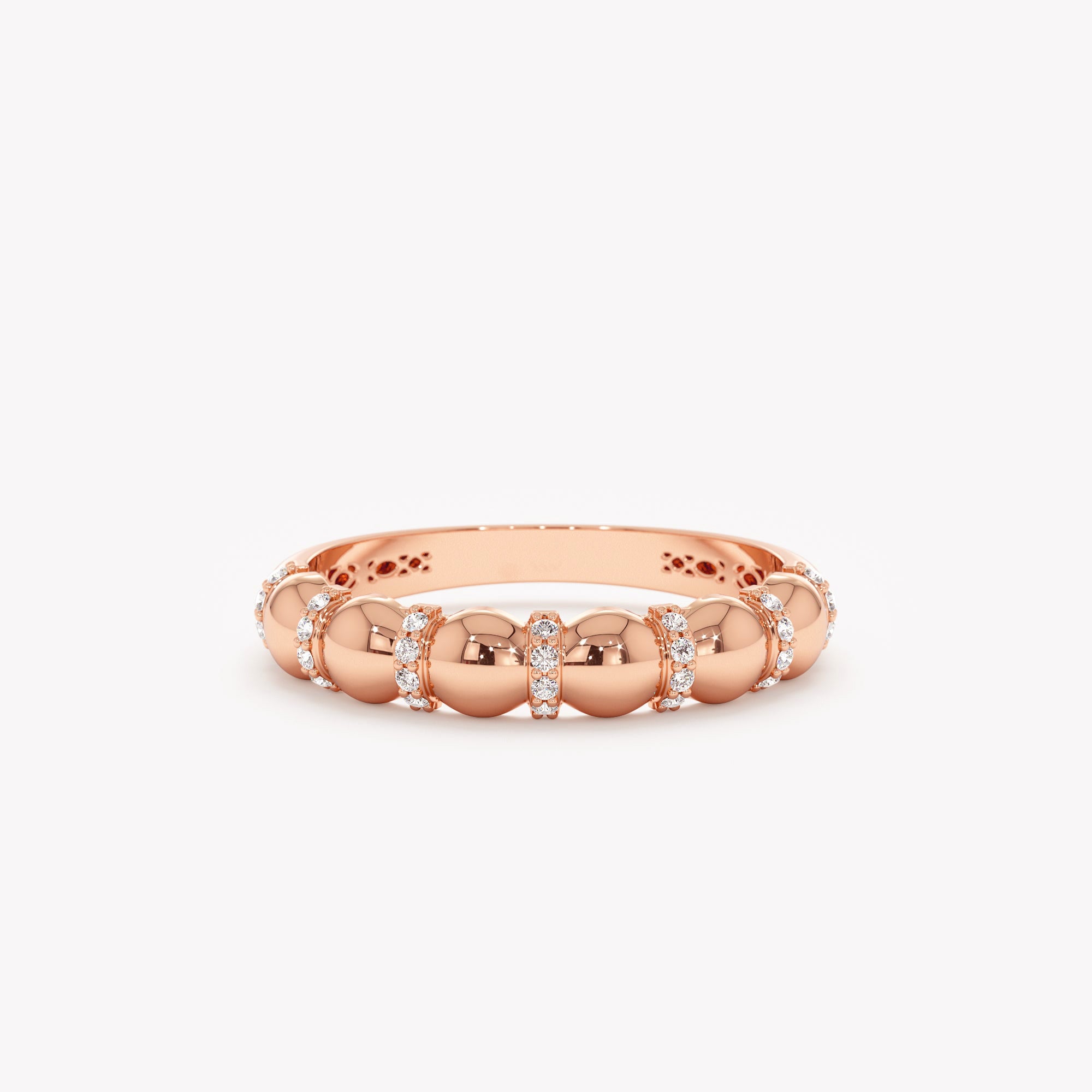 Radiant Bubble Statement Ring