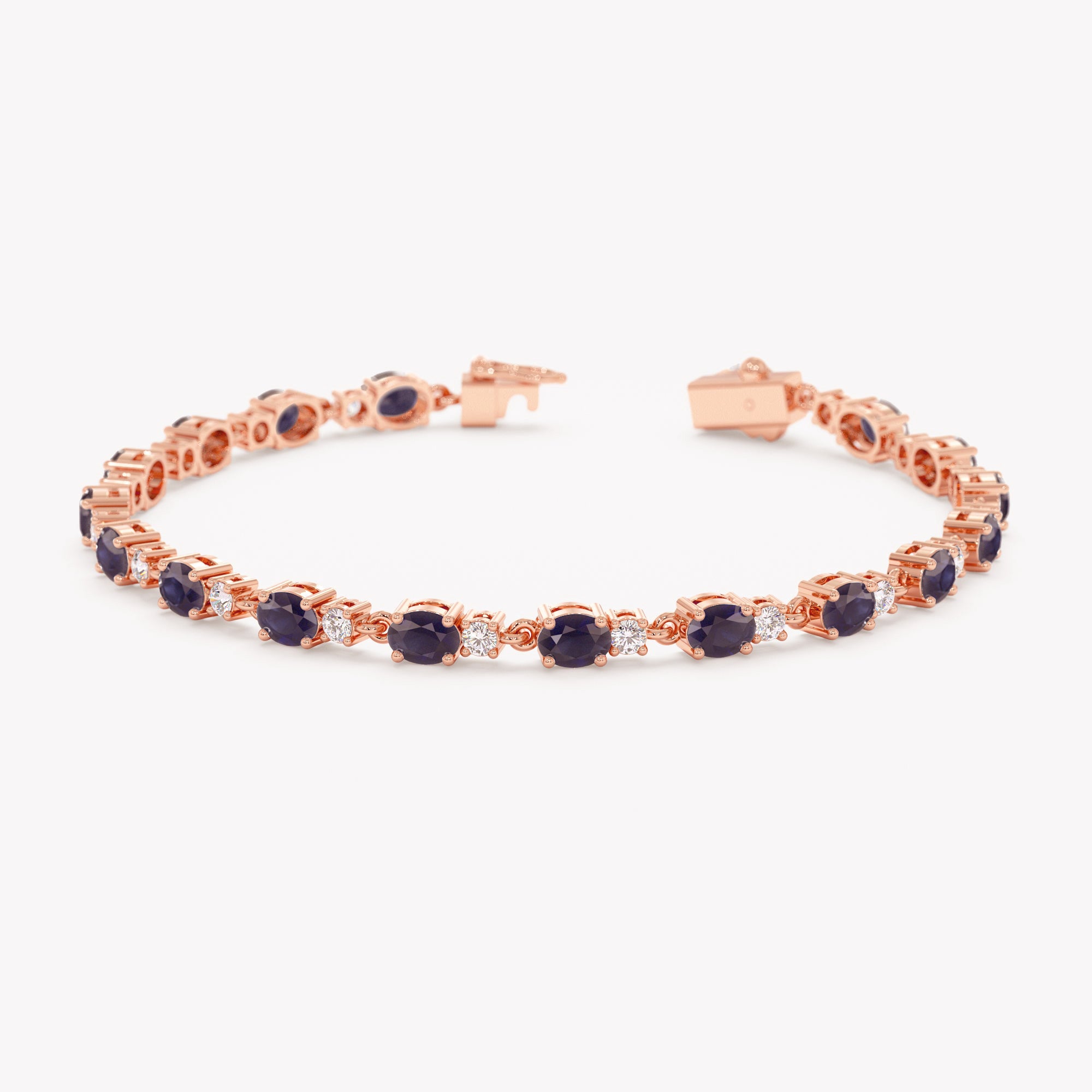 Midnight Sapphire Garland Chain