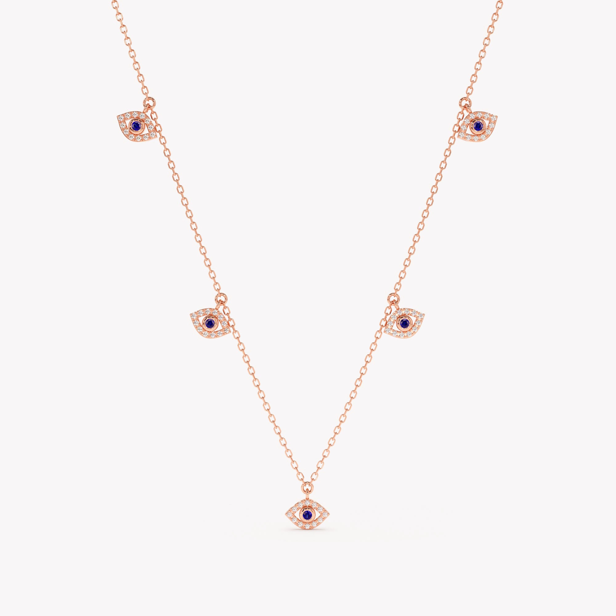 The Guardian Evil Eye Charms Necklace