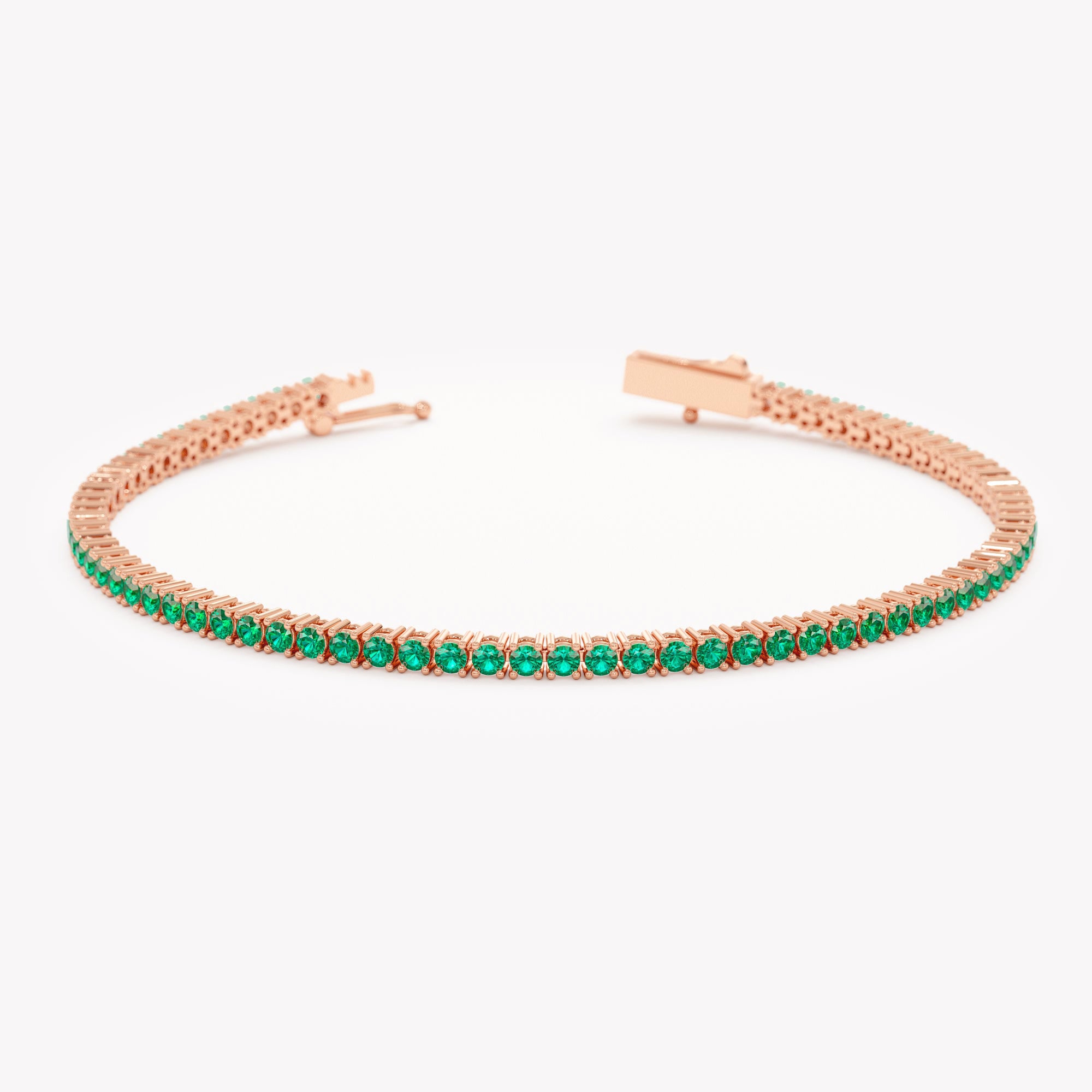 Emerald Connector Bracelet