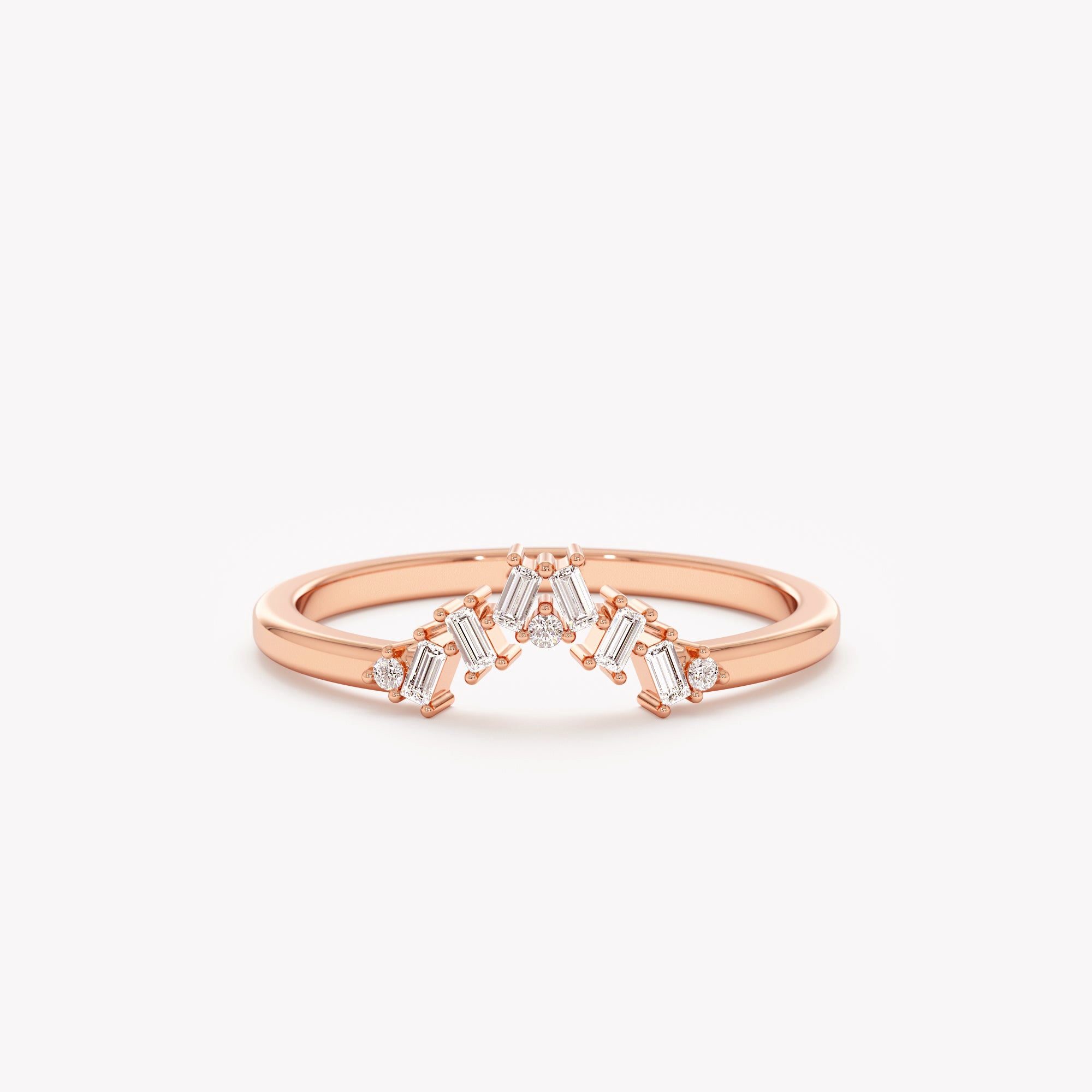 Sparkling Baguette Ring Guard