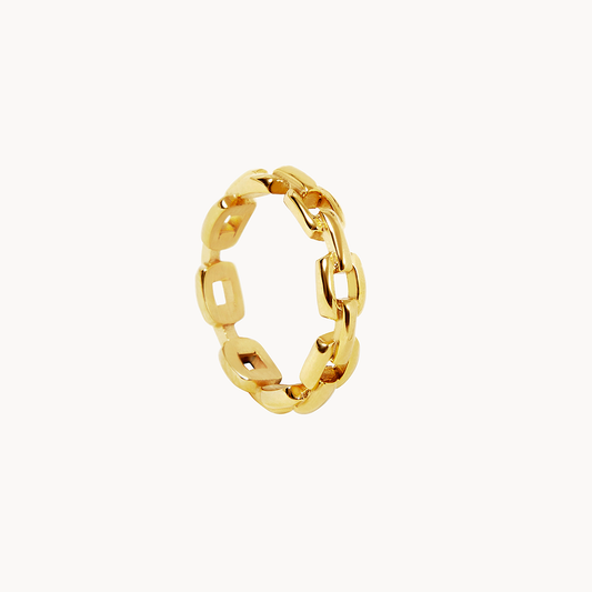 Small Links: Waterproof Ring with Interlocking Design - Jewel Edition