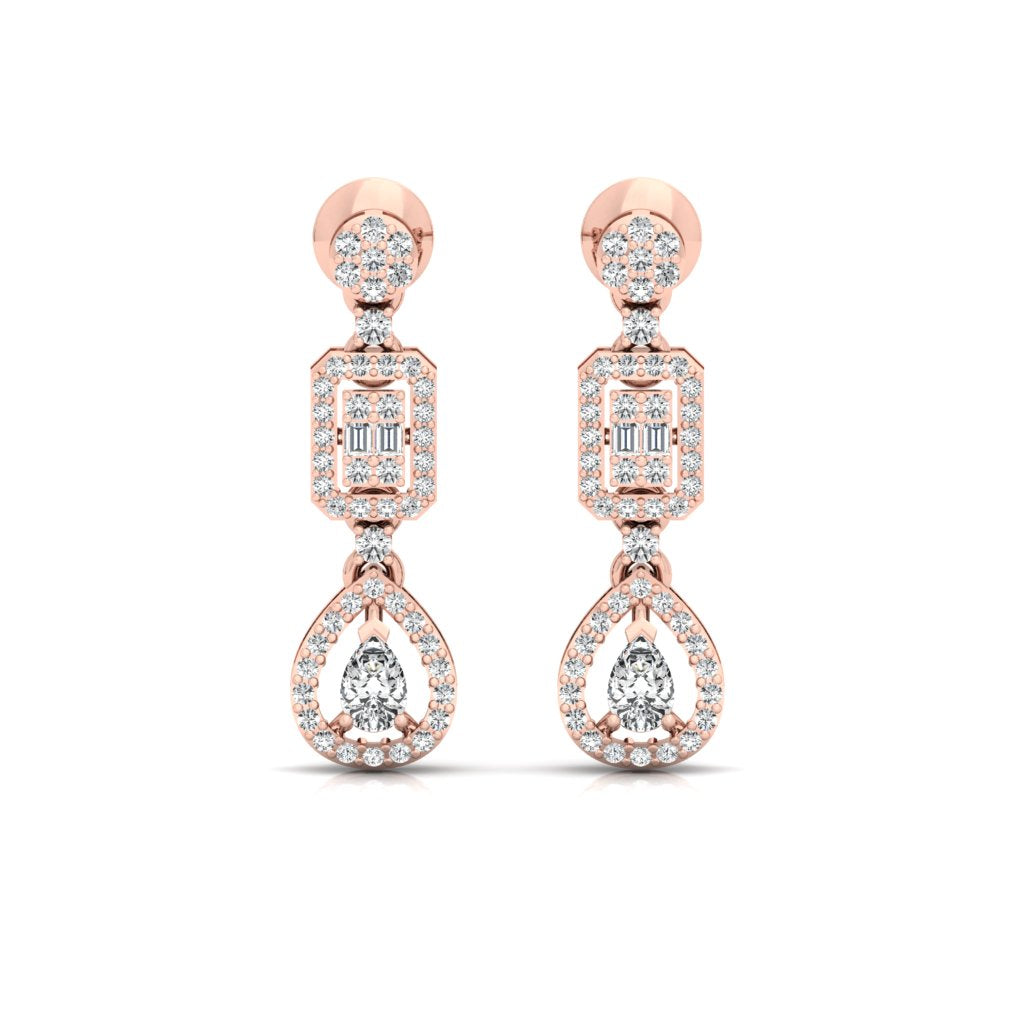 1.50 CTW Diamond Leverback Earrings: Sparkle in Style for Timeless Elegance, Perfect for Every Occasion